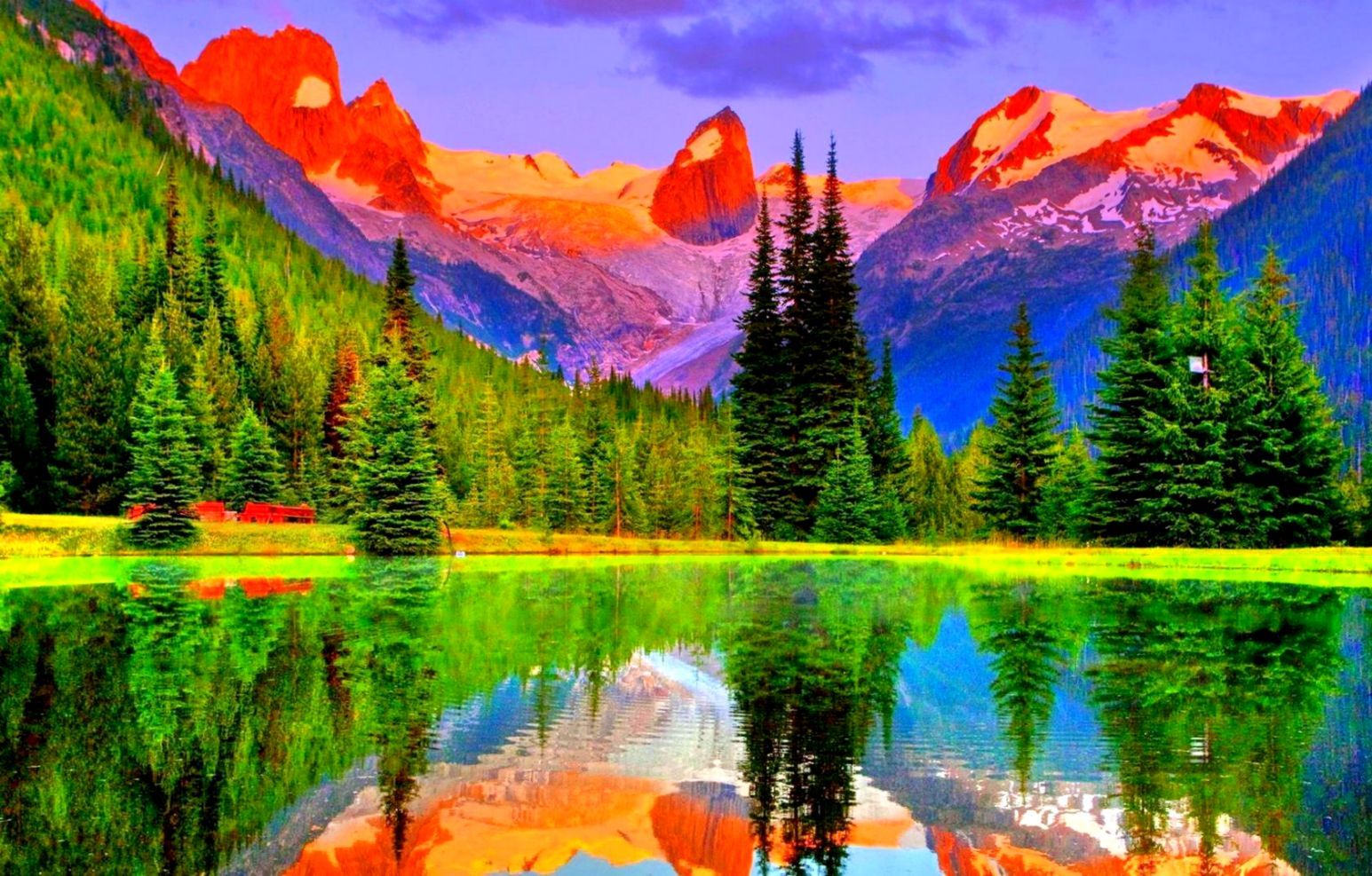 Colorful Mountain Wallpapers