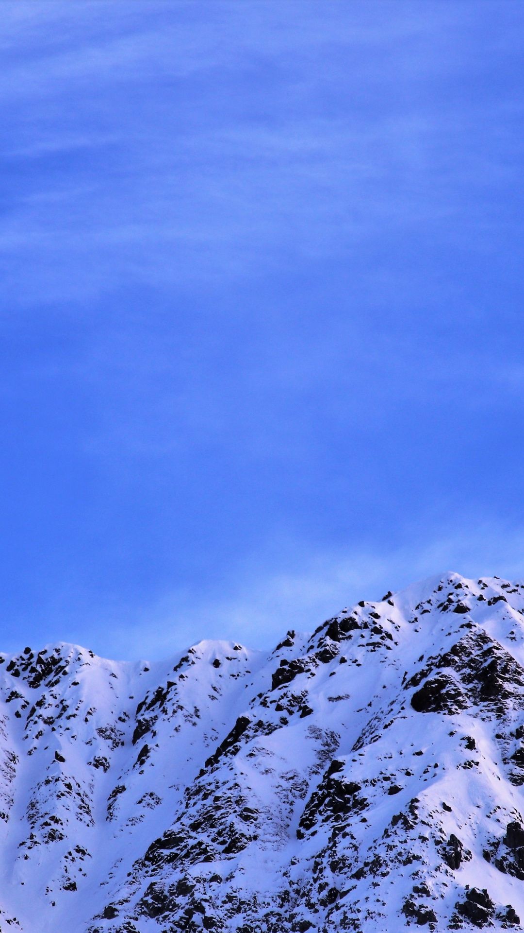 Colorful Mountain Under Blue Sky Wallpapers