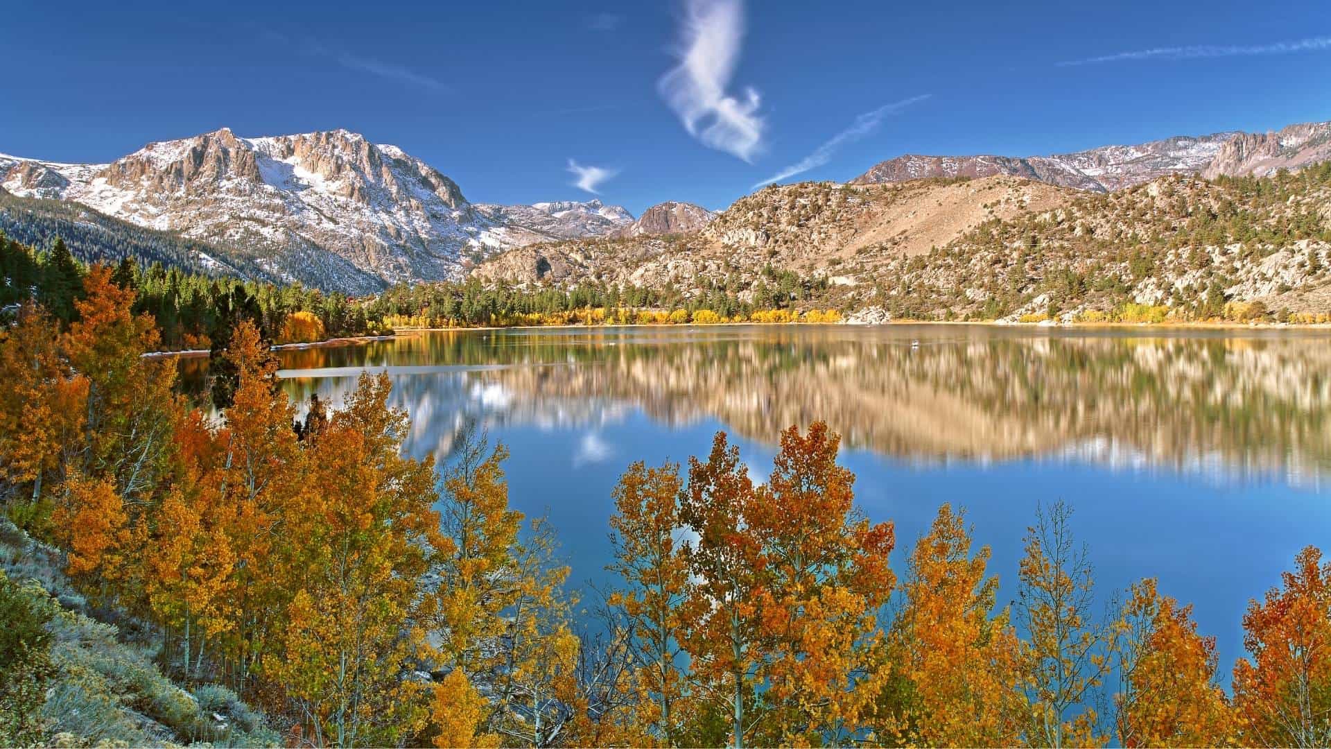 Convict Lake Autumn Wallpapers