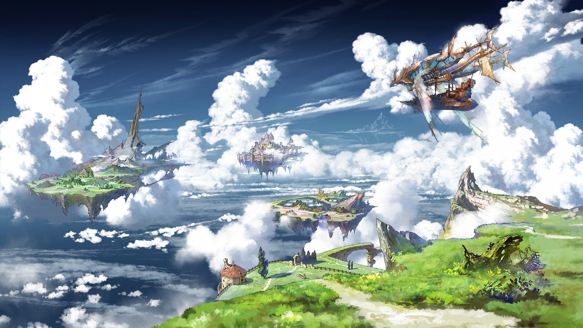 Cool Floating Island Wallpapers