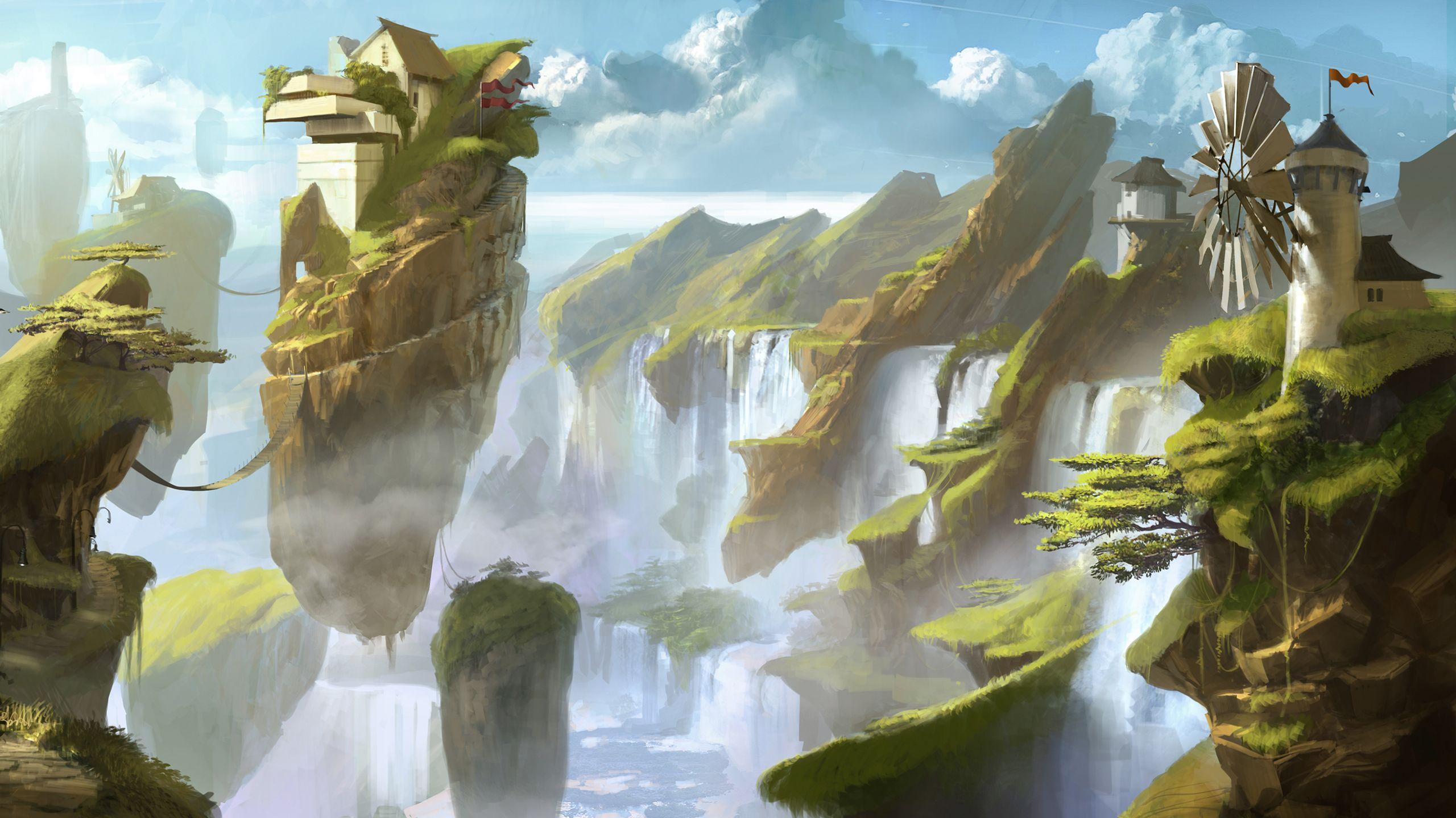 Cool Floating Island Wallpapers