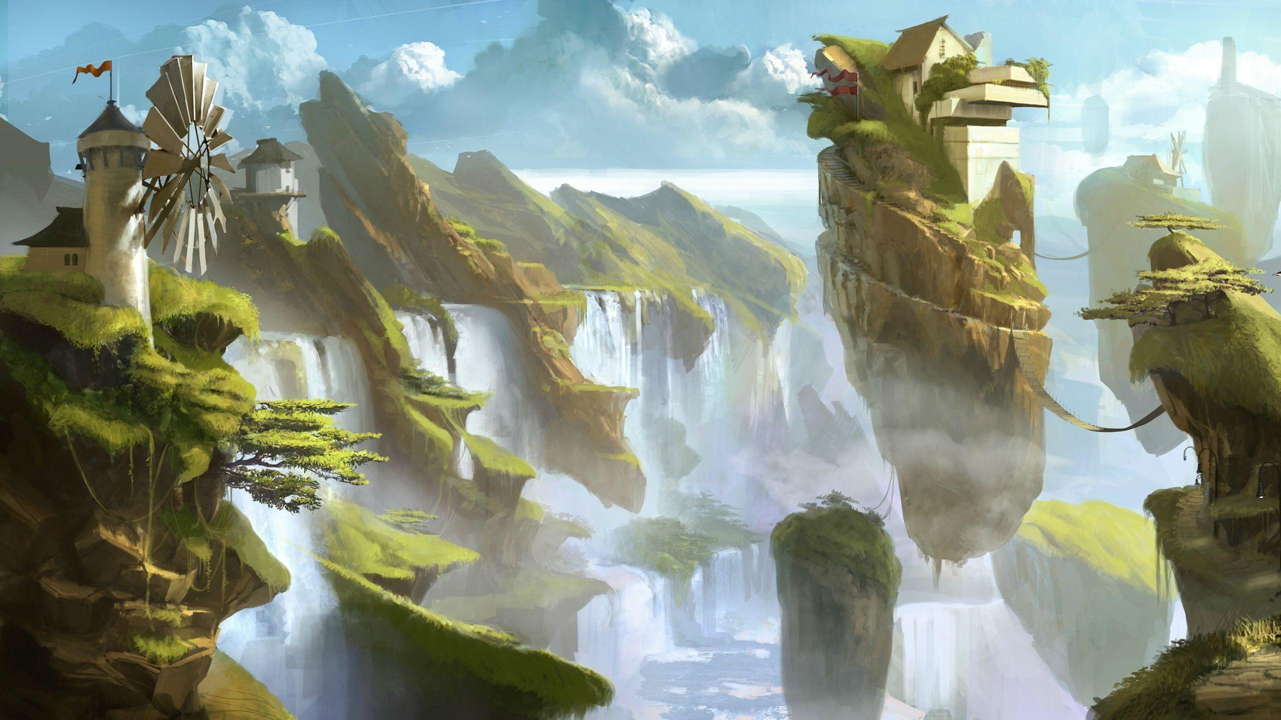 Cool Floating Island Wallpapers