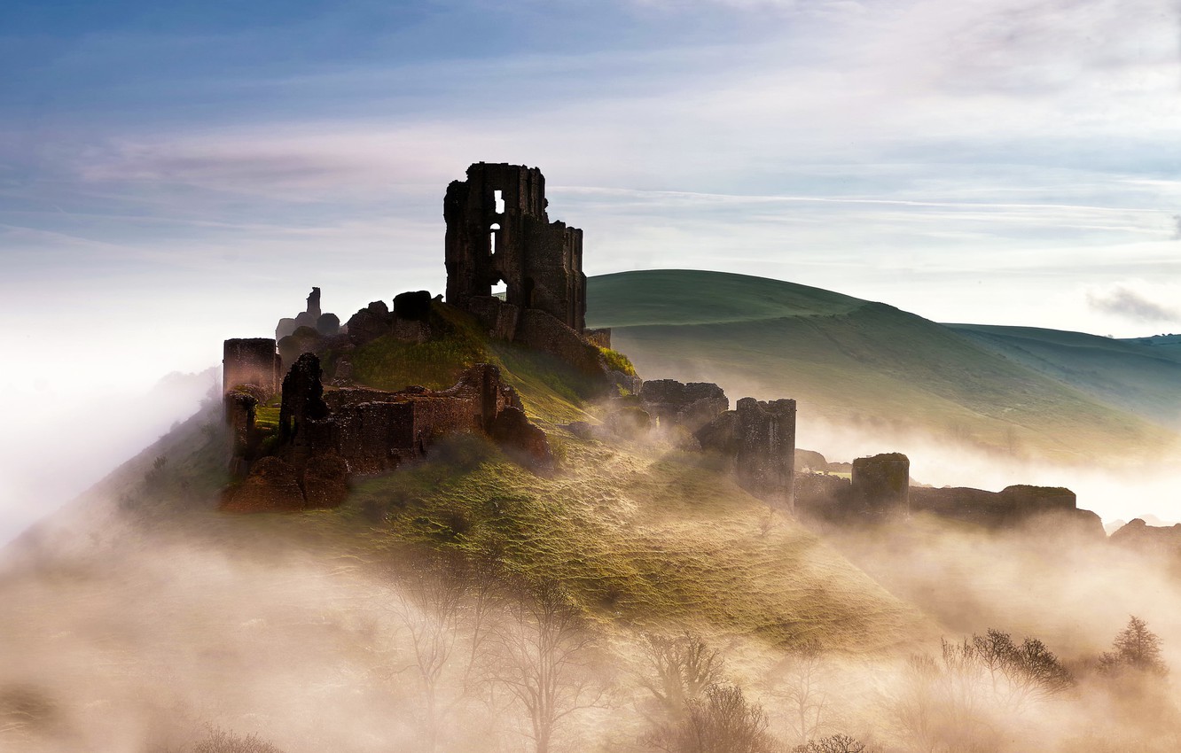 Corfe Castle England Wallpapers