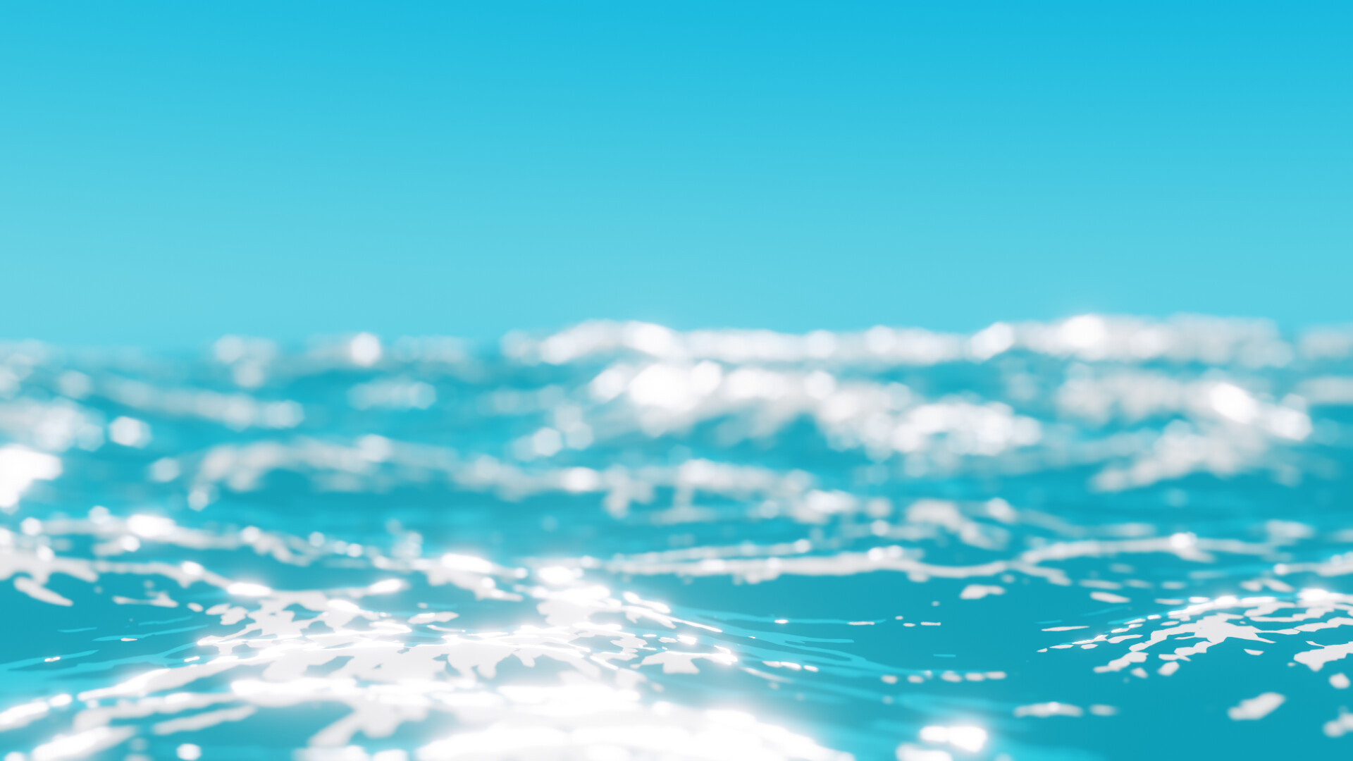 Cyan Sea Ocean Wallpapers