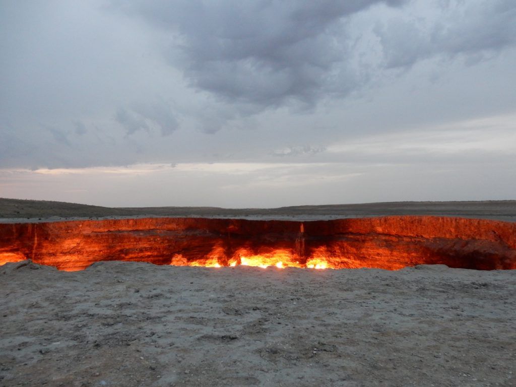 Darvaza Gas Crater Wallpapers