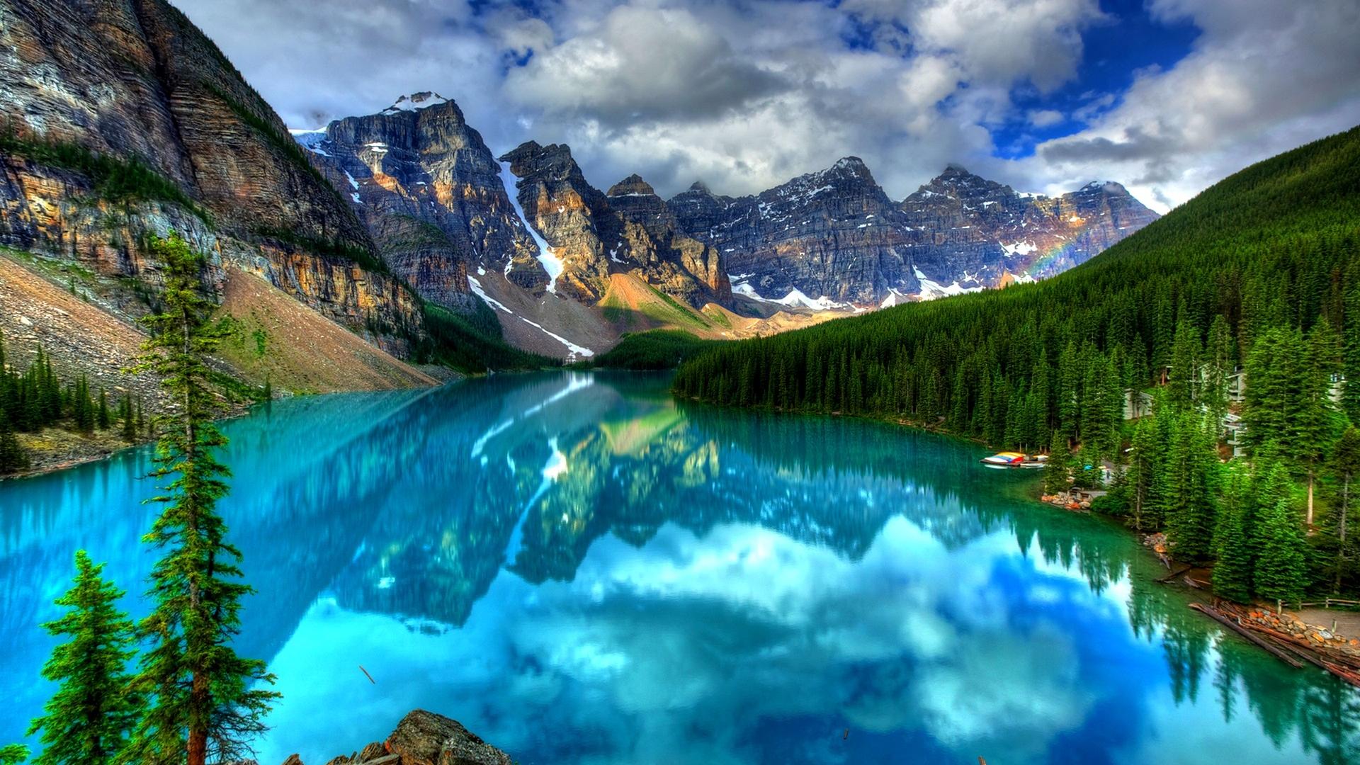 Deep Blue Lake Wallpapers