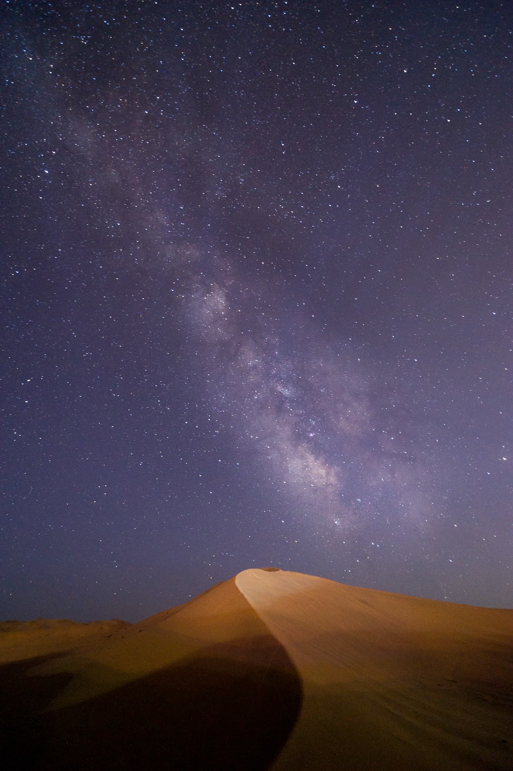 Desert Starry Night Wallpapers