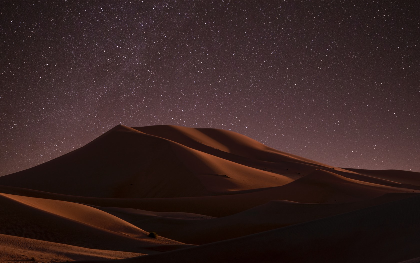 Desert Starry Night Wallpapers