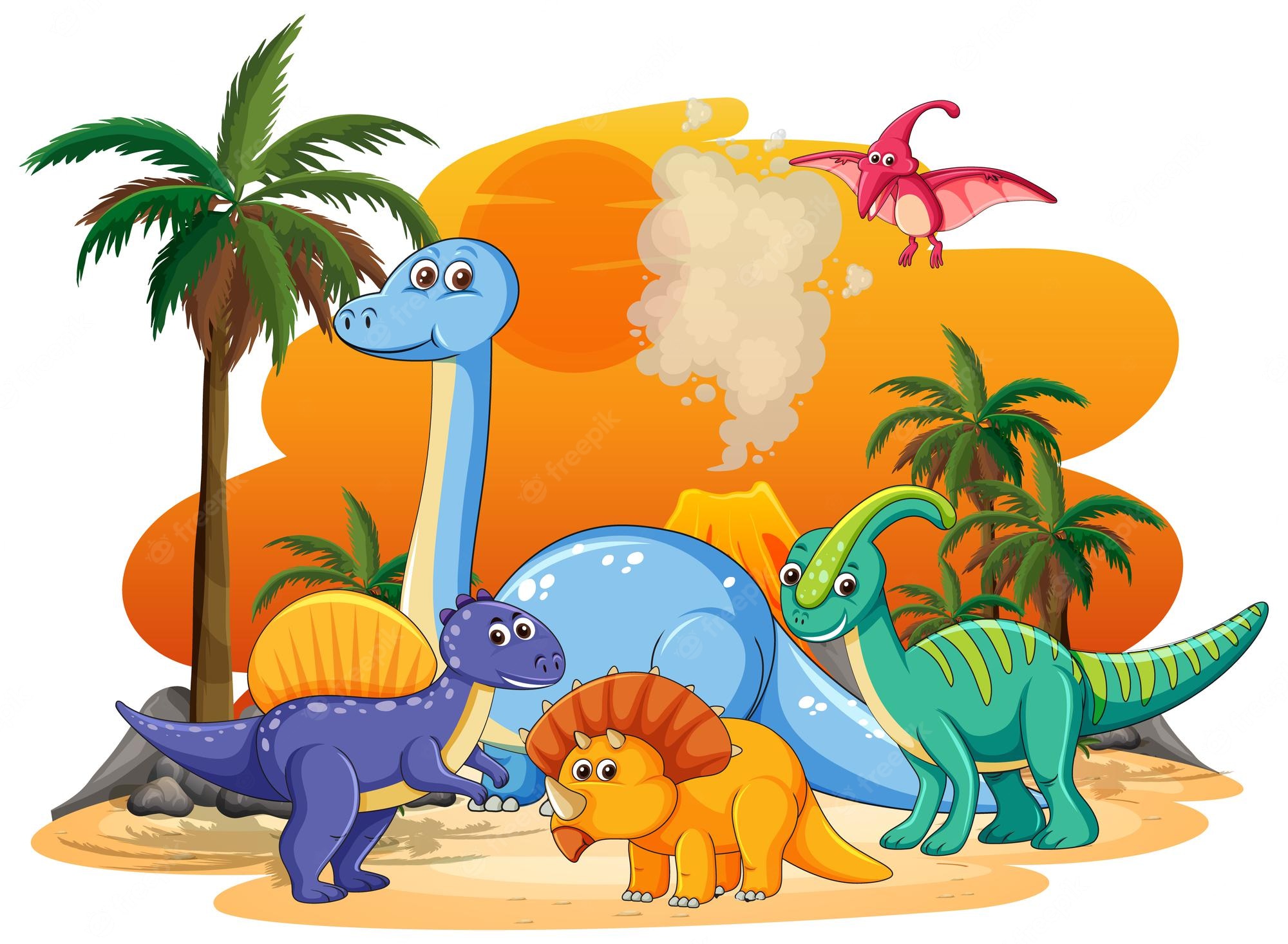 Dinosaur Fantasy Island Wallpapers