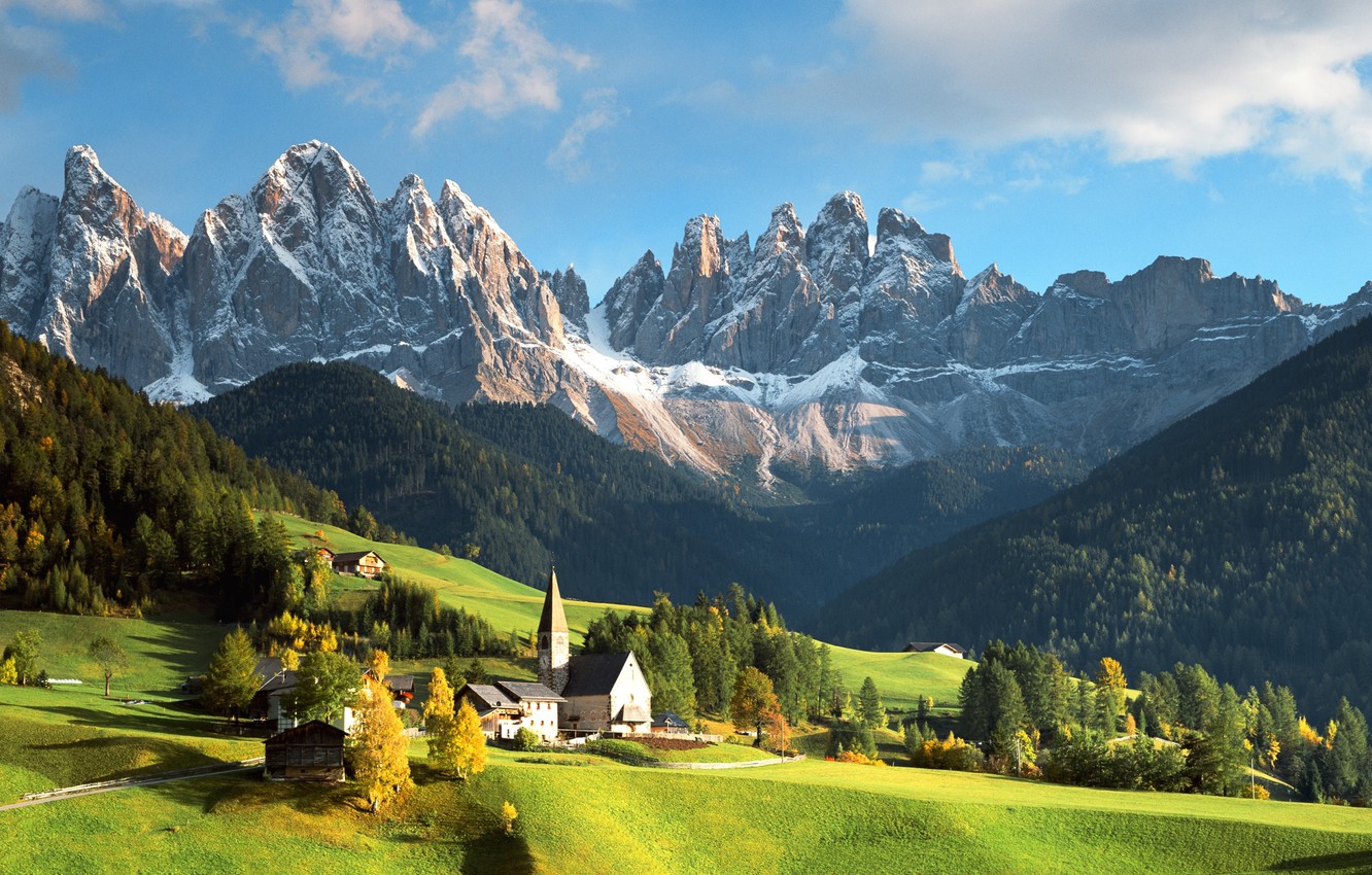 Dolomites Italy Mountains Wallpapers