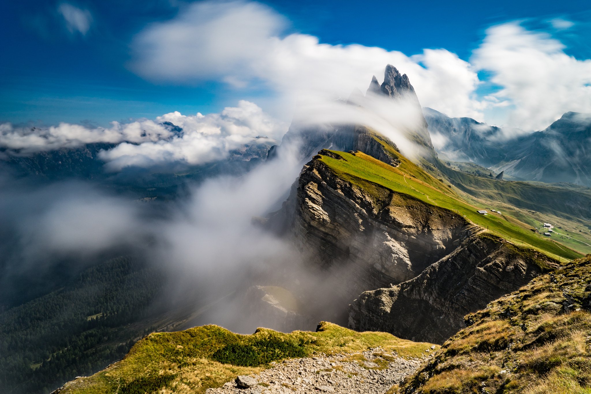 Dolomites Mountain Range Wallpapers