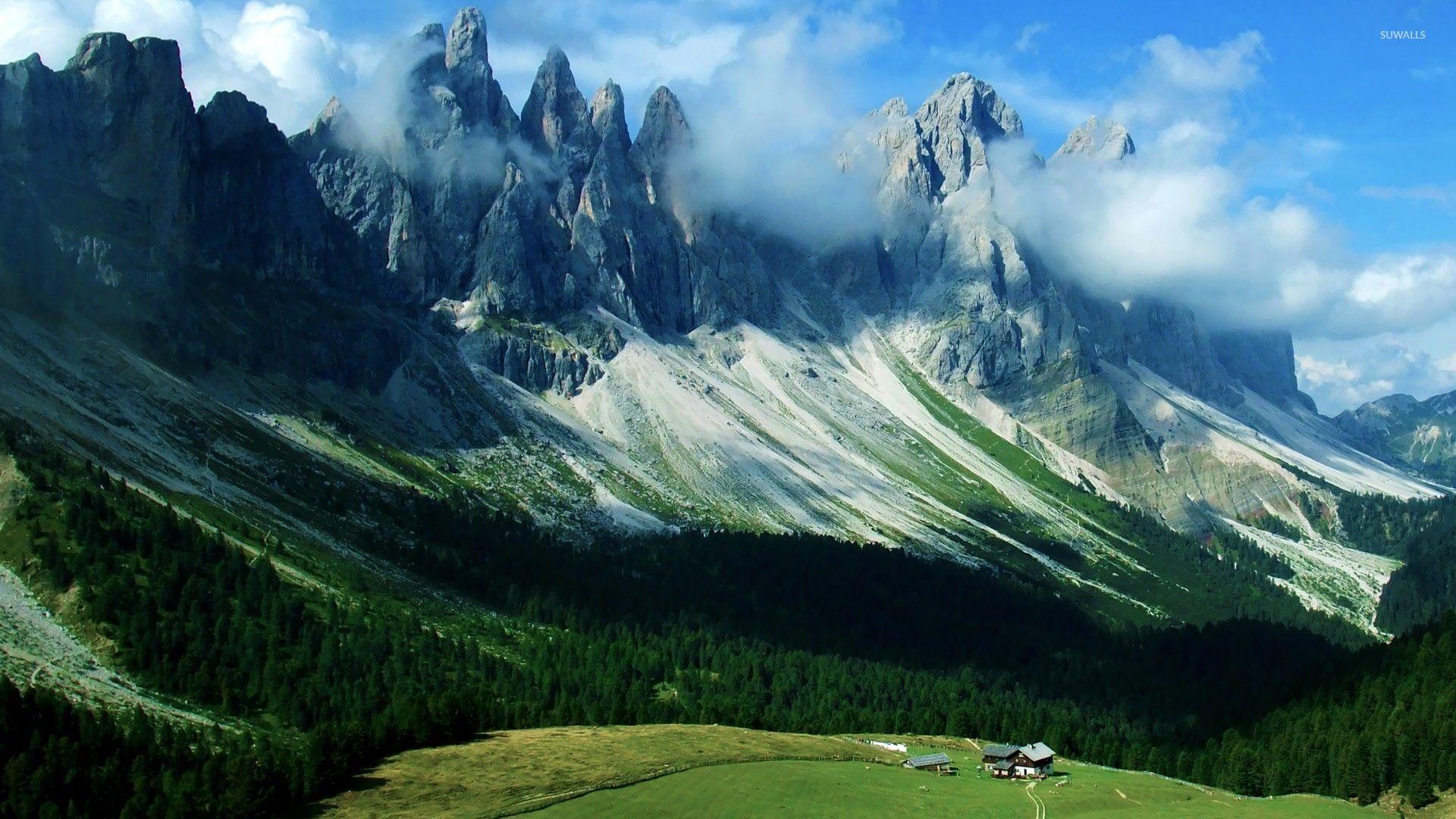 Dolomites Mountain Range Wallpapers