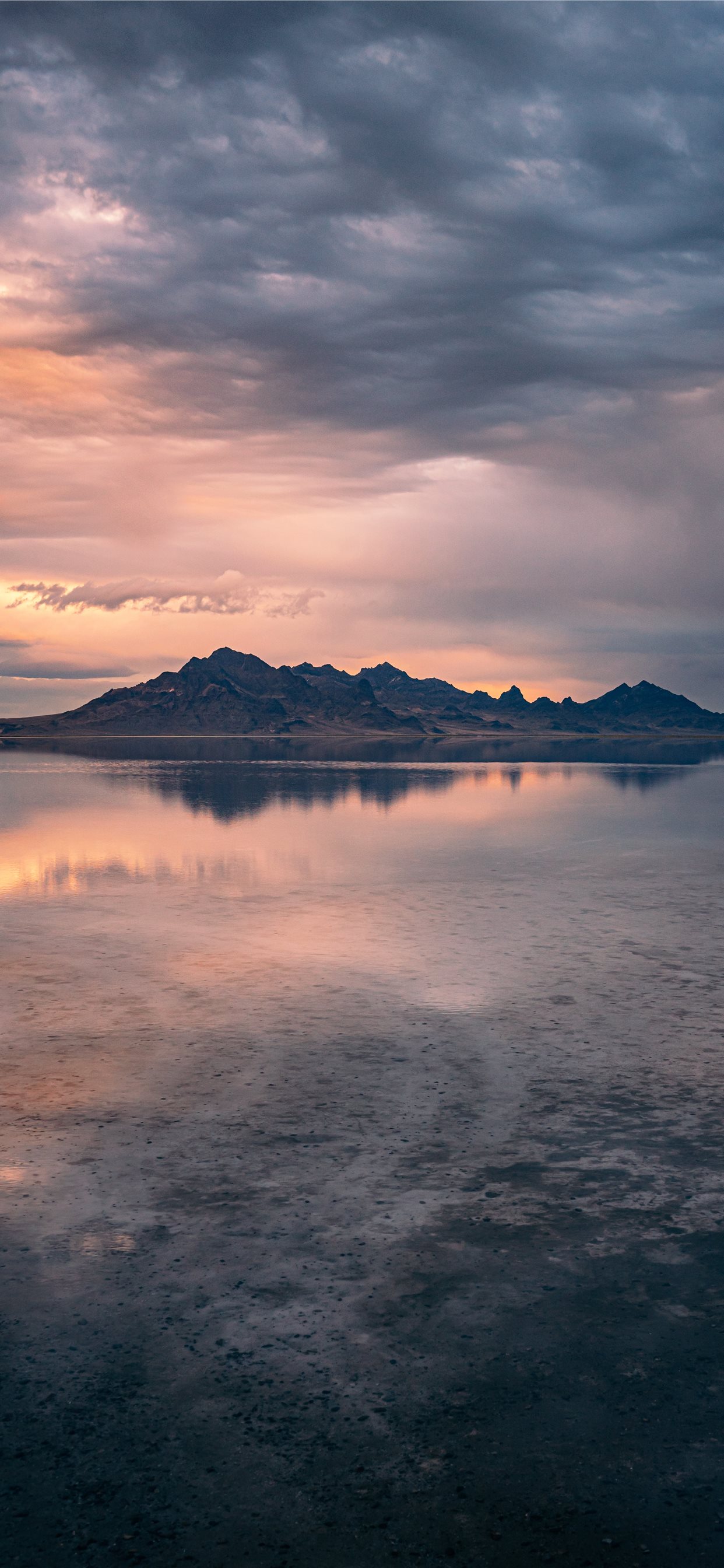 Dramatic Mountain Reflection Over Lake Wallpapers