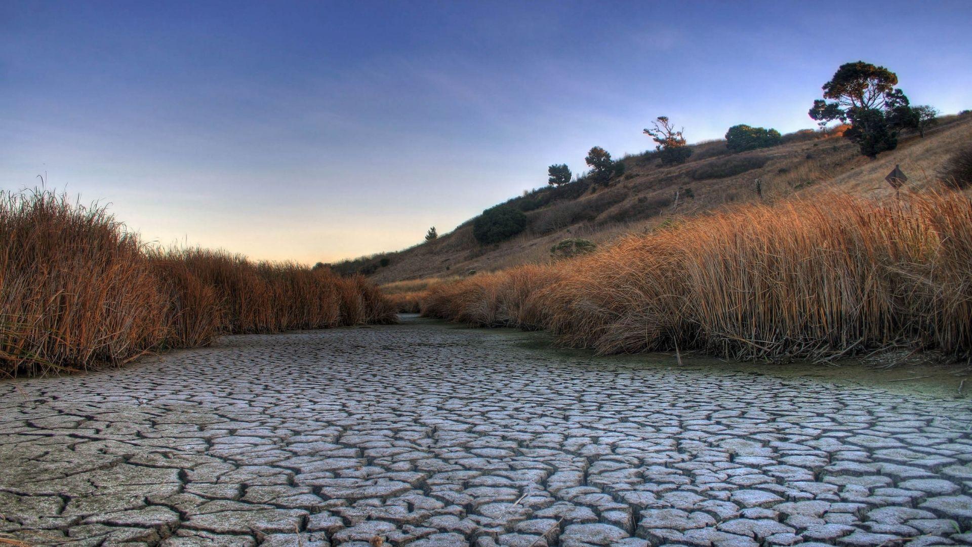 Drought Desert Landscape Wallpapers