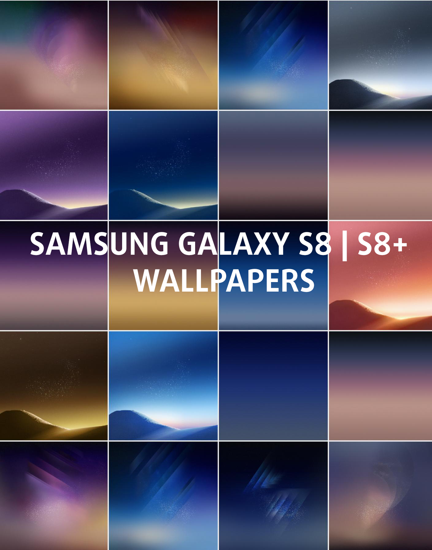 Dunes Galaxy S8 Stock Wallpapers