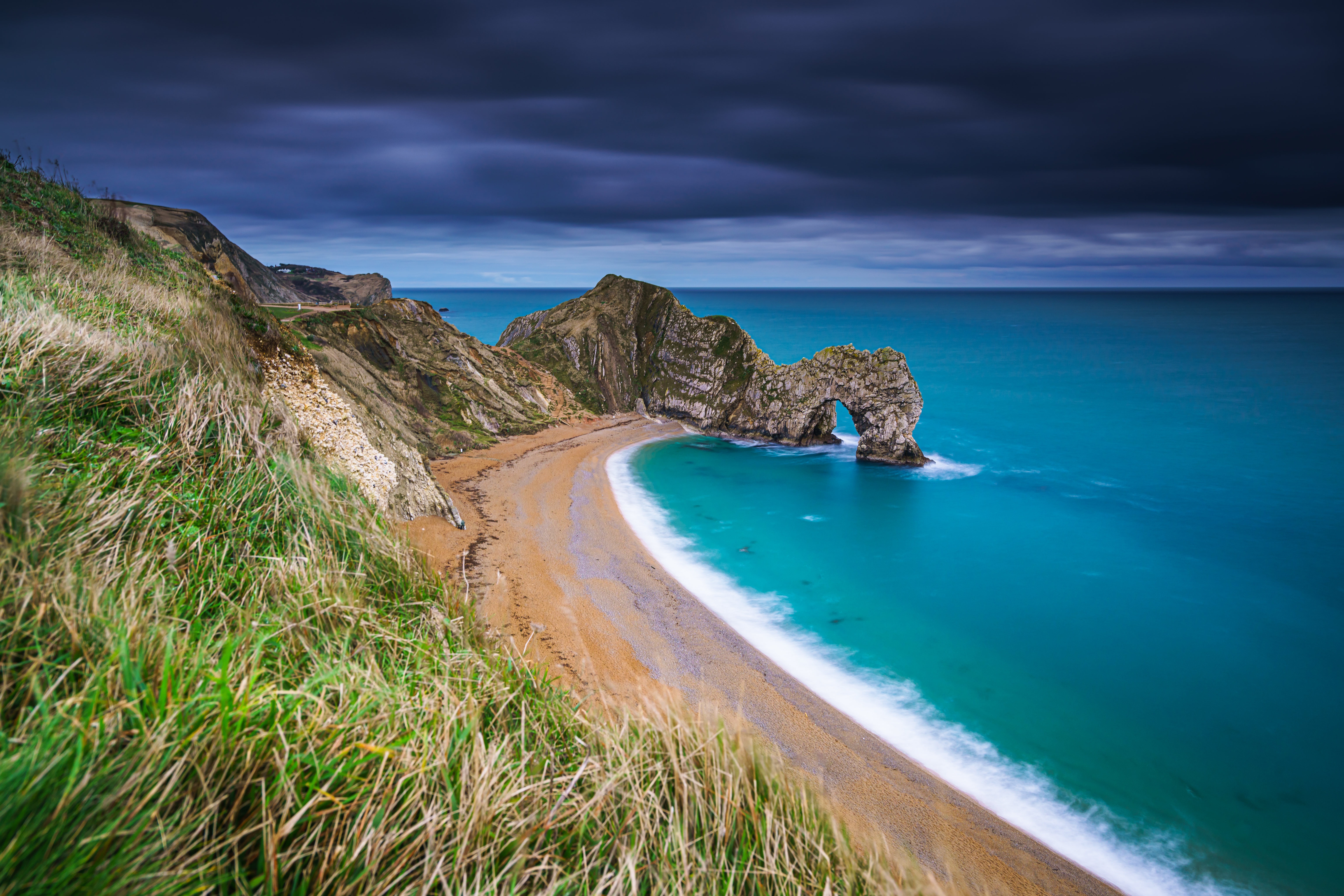 Durdle Door England 4K Wallpapers