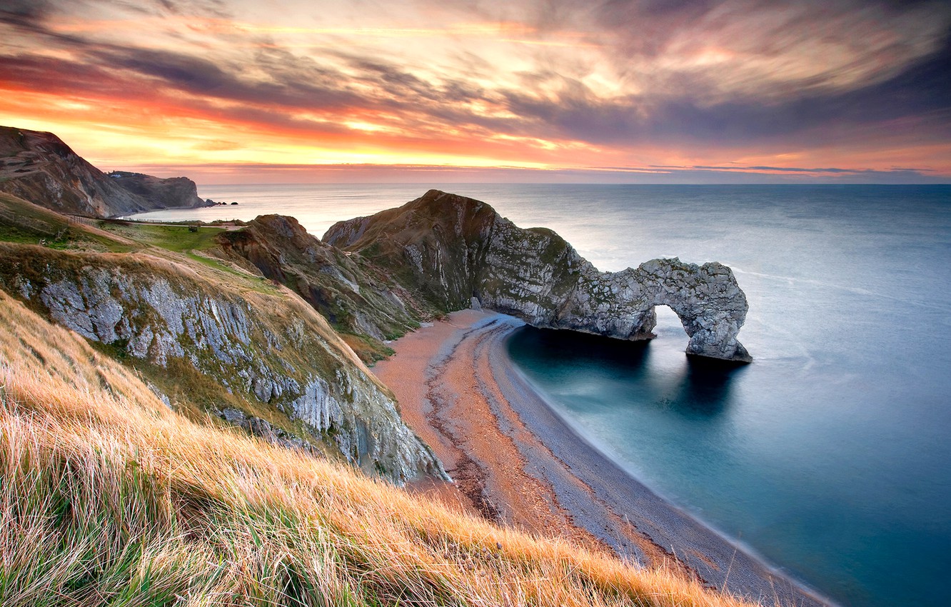 Durdle Door England 4K Wallpapers