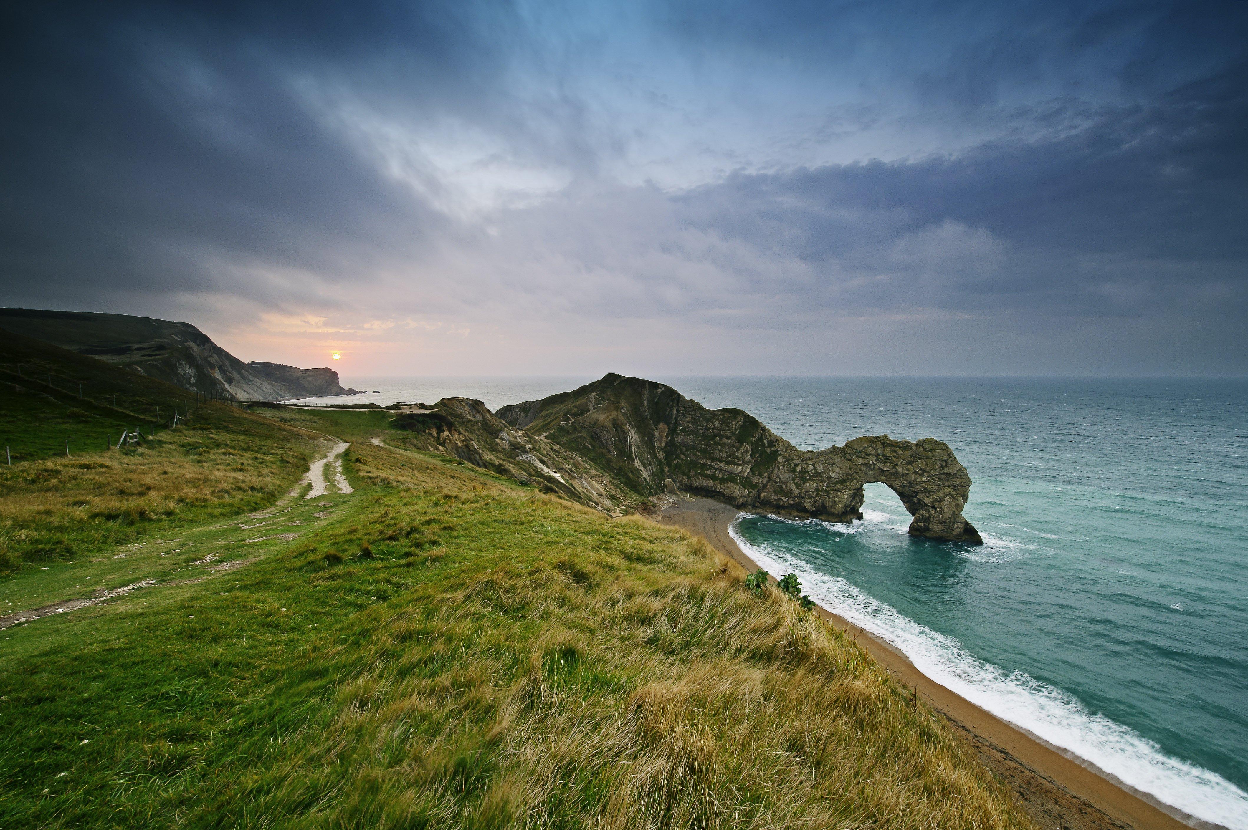 Durdle Door England 4K Wallpapers