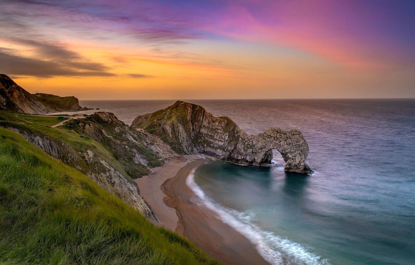 Durdle Door England 4K Wallpapers