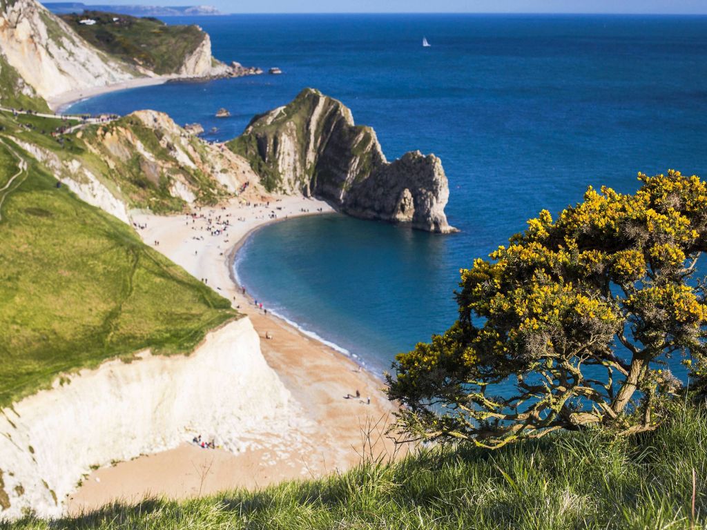 Durdle Door England 4K Wallpapers