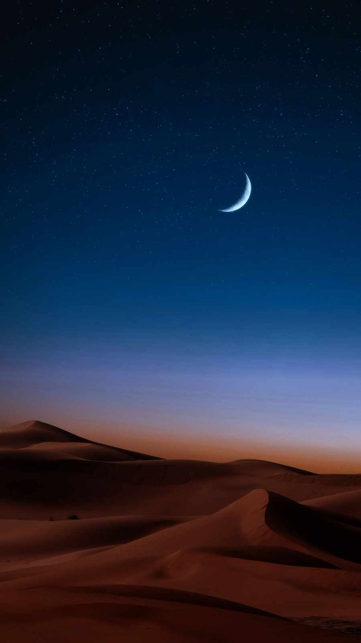 Eclipse At Desert Wallpapers