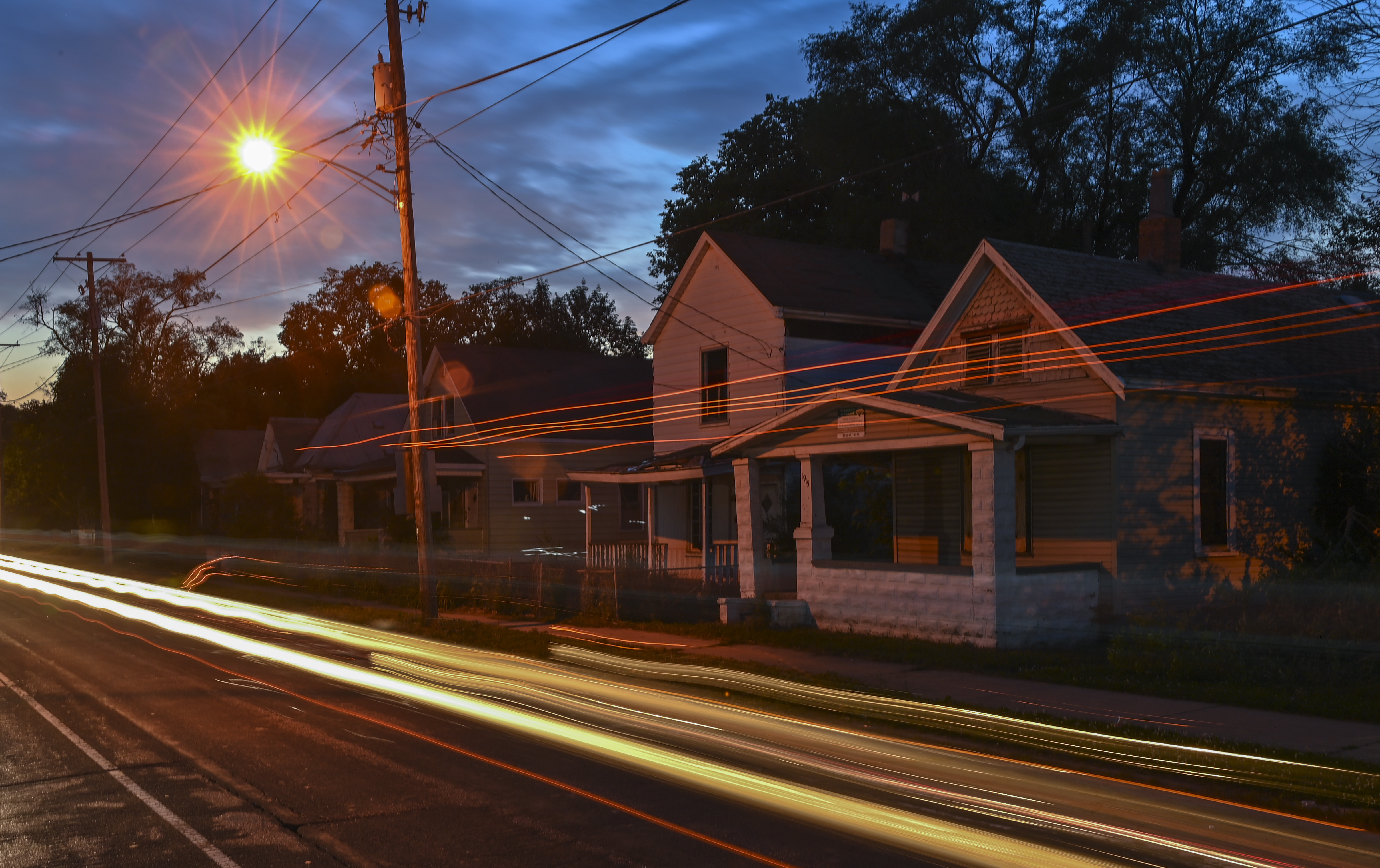 Empty Road Moon Light And Sunset Wallpapers