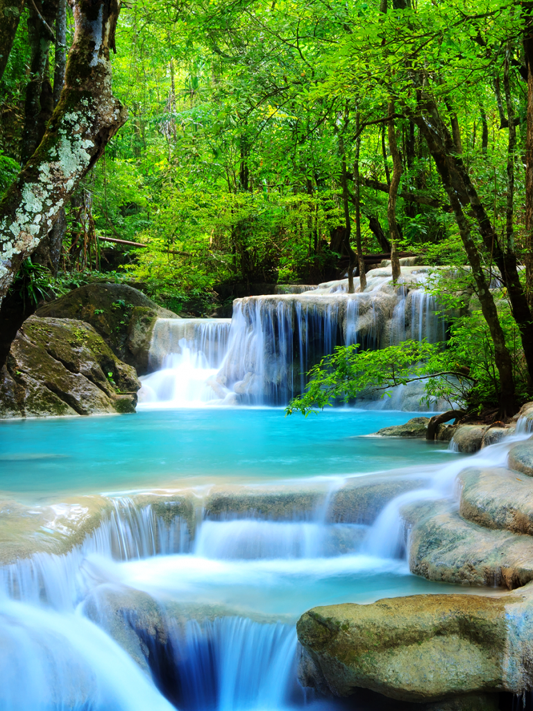 Erawan Waterfall Wallpapers