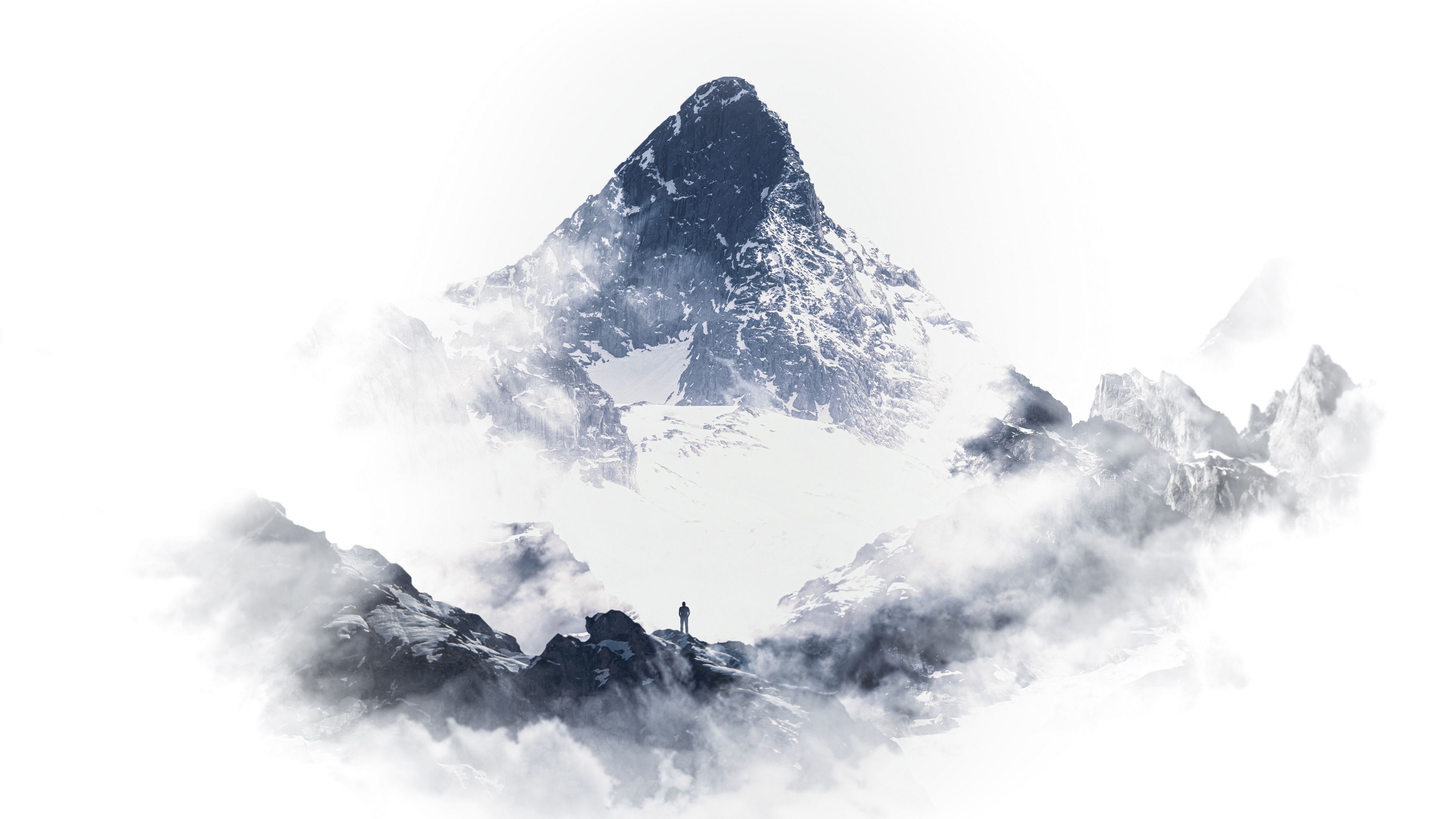 Fogy 4K Mountain Peak Wallpapers