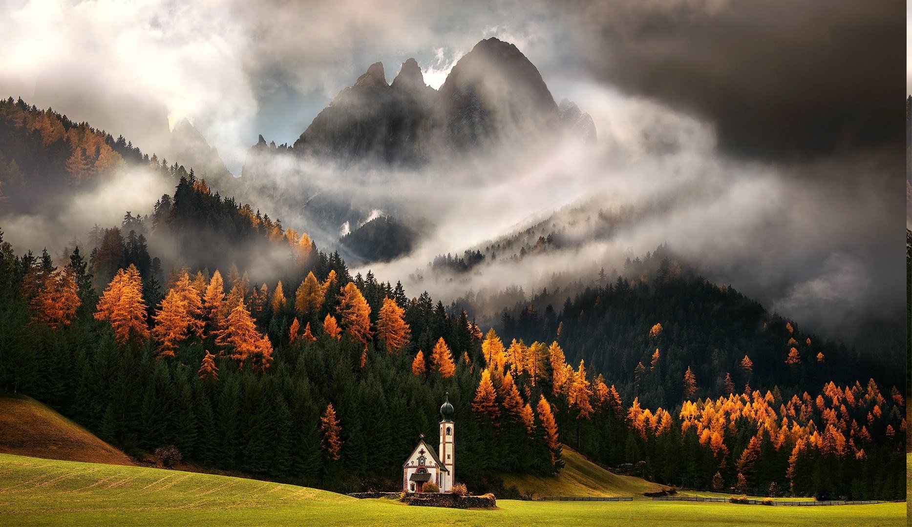 Forest Mountains And Landscape Fall Wallpapers