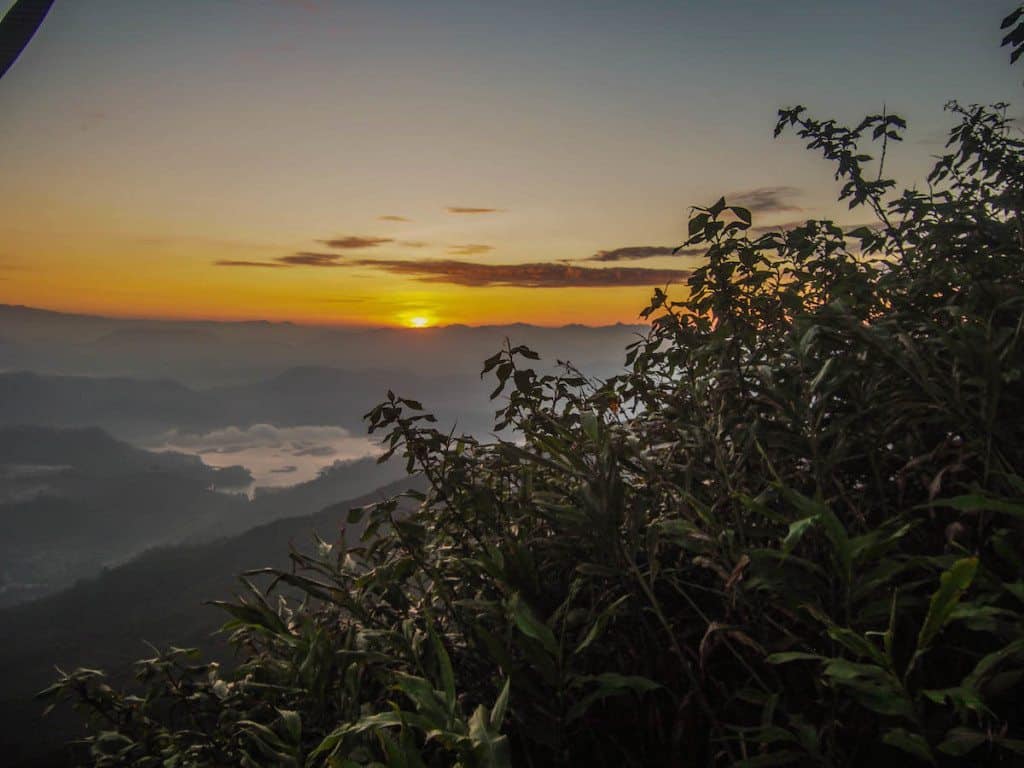 Full Moon Evening In Adam'S Peak Wallpapers