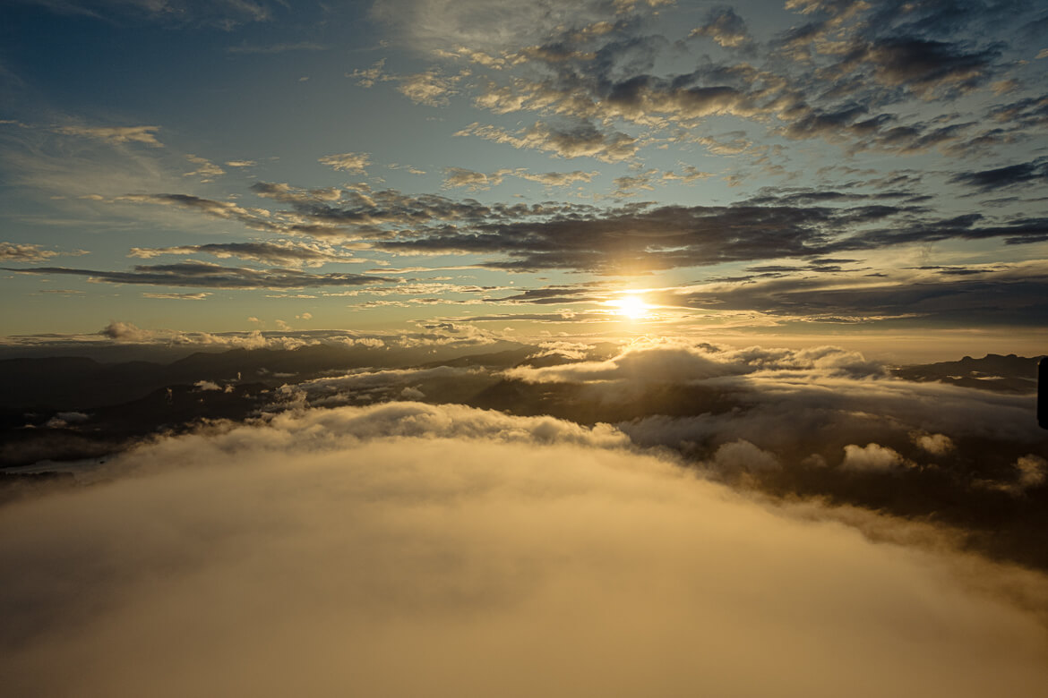 Full Moon Evening In Adam'S Peak Wallpapers