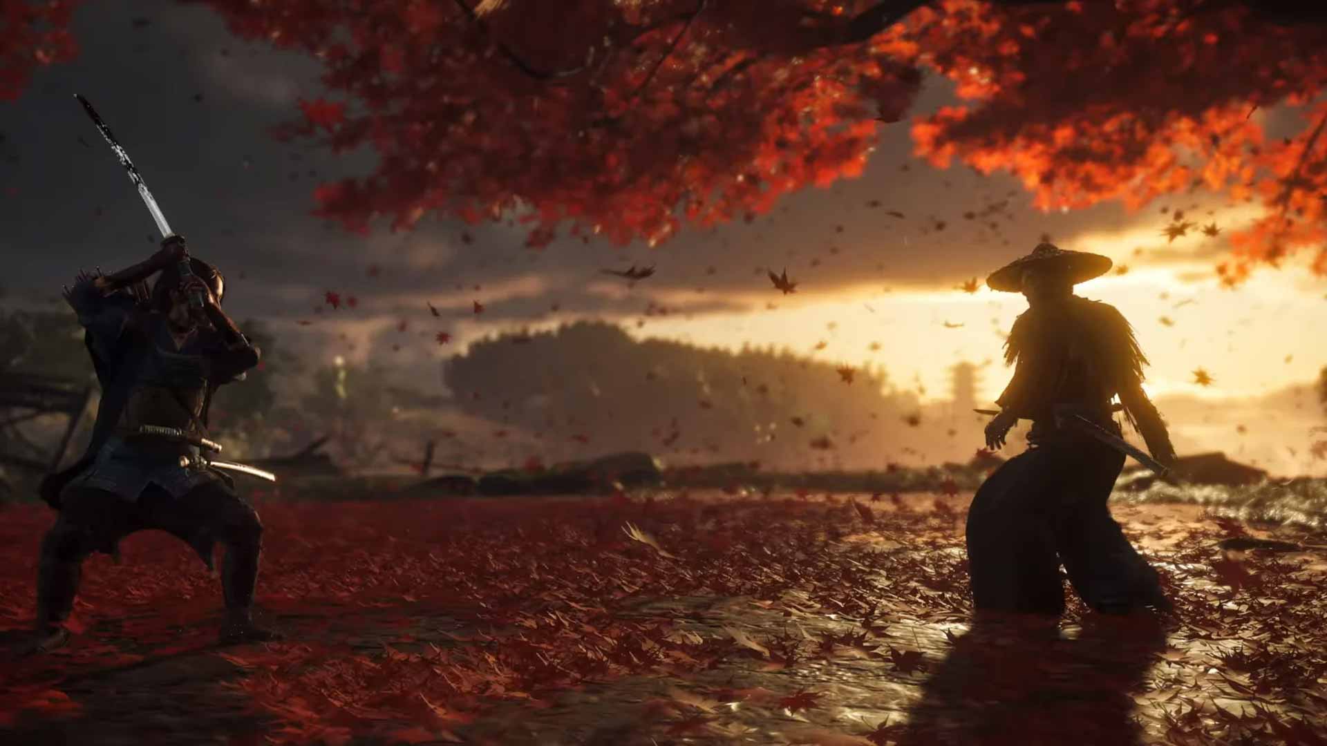 Ghost Of Tsushima Blue Nature Wallpapers