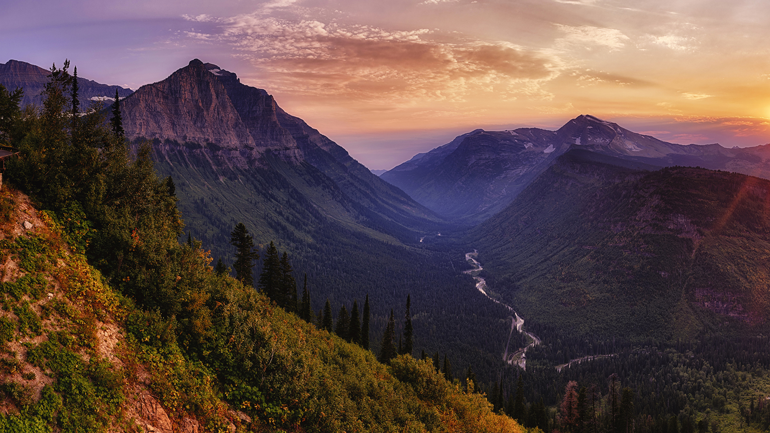 Glacier National Park Sunrise Wallpapers