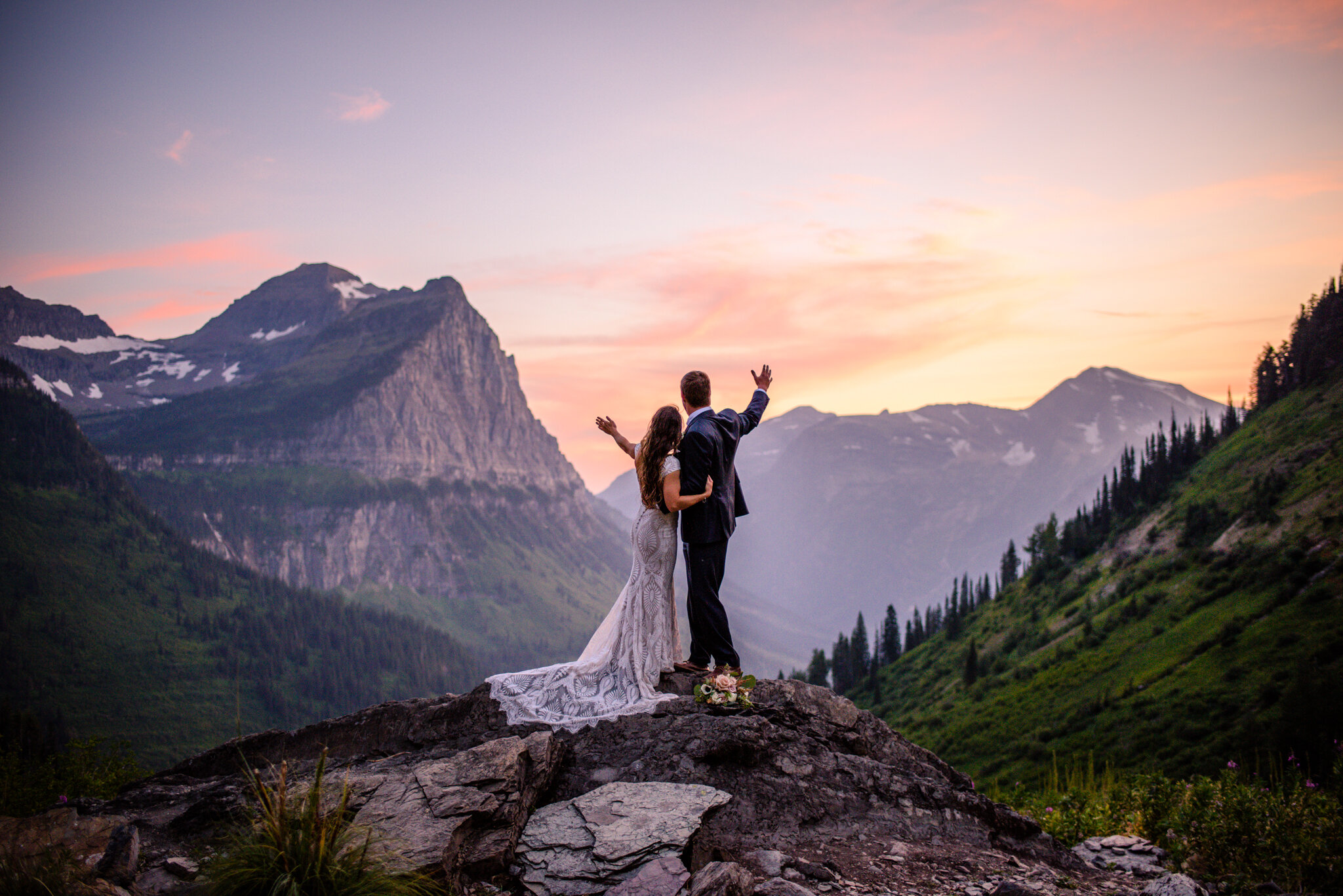 Glacier National Park Sunrise Wallpapers