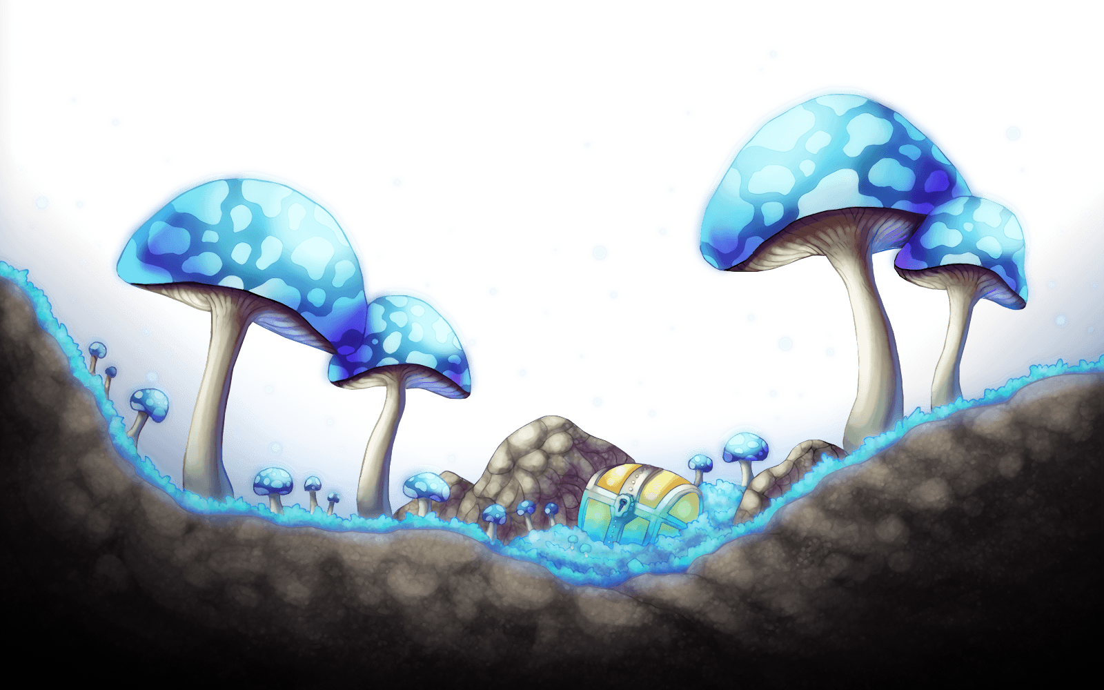 Glowing Mushroom Wallpapers