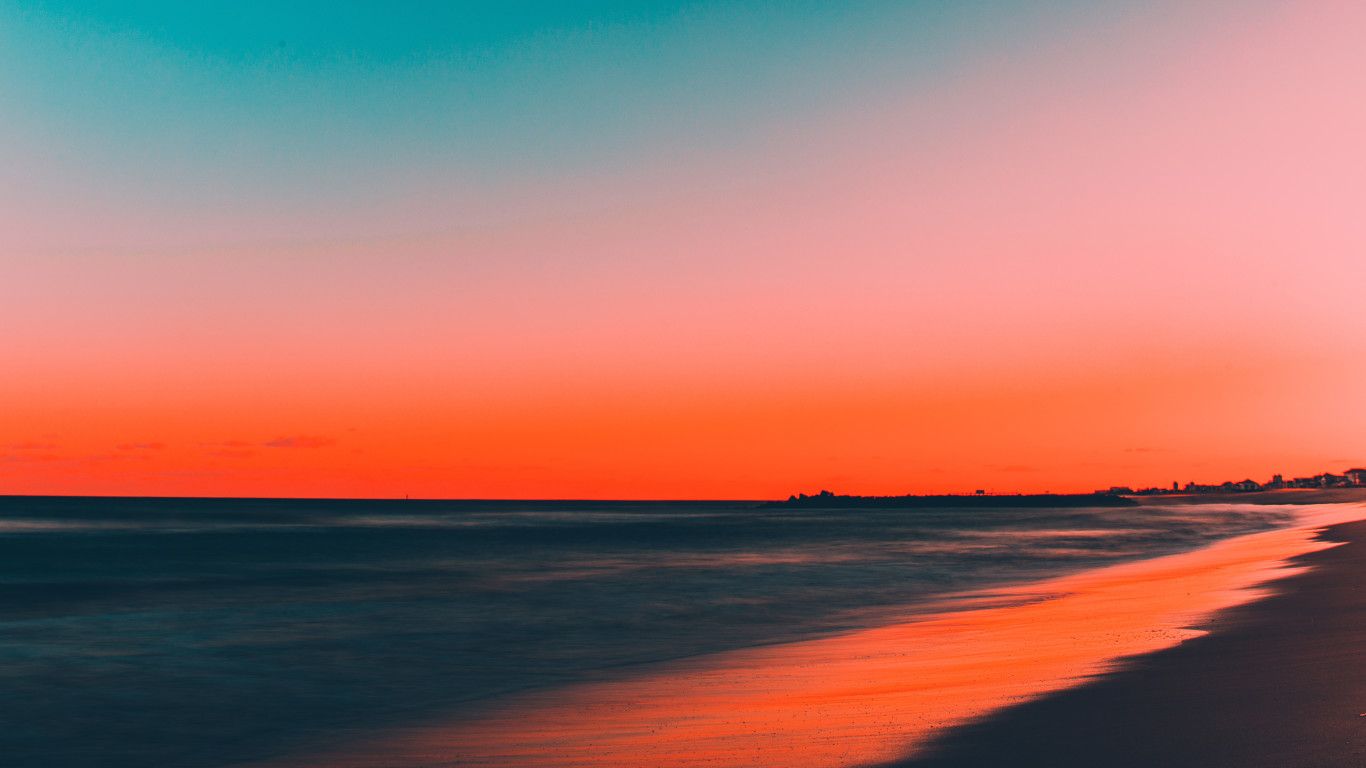 Gradient Calm Sunset Wallpapers