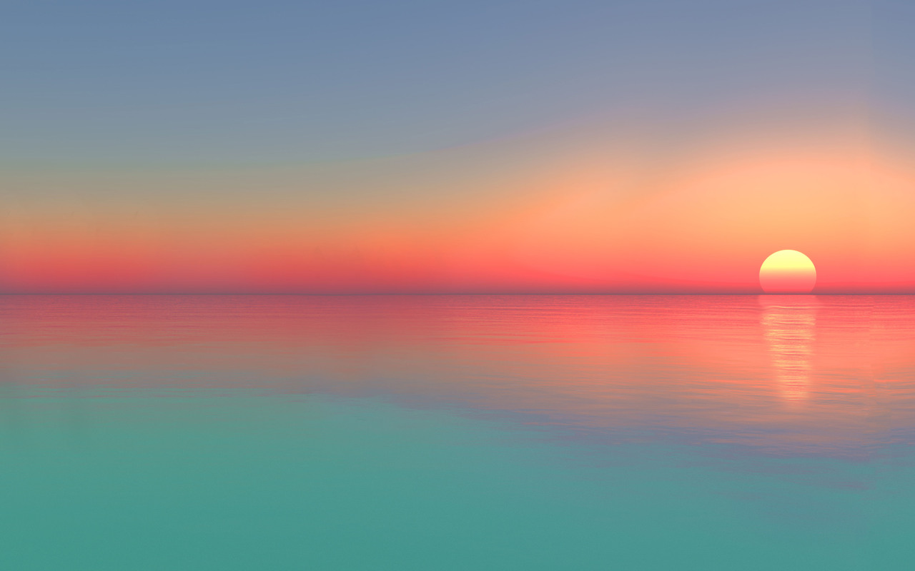 Gradient Calm Sunset Wallpapers