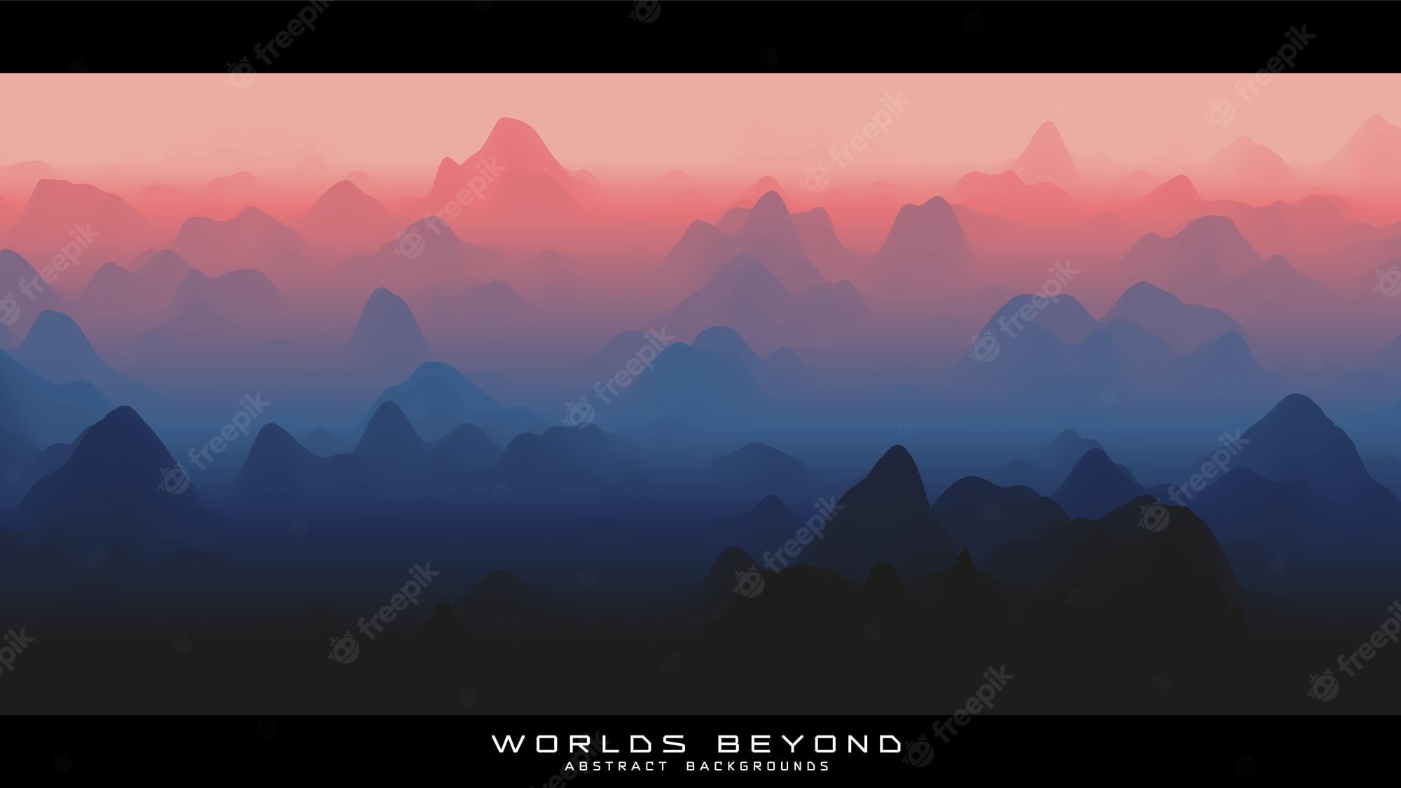 Gradient Mountains Wallpapers