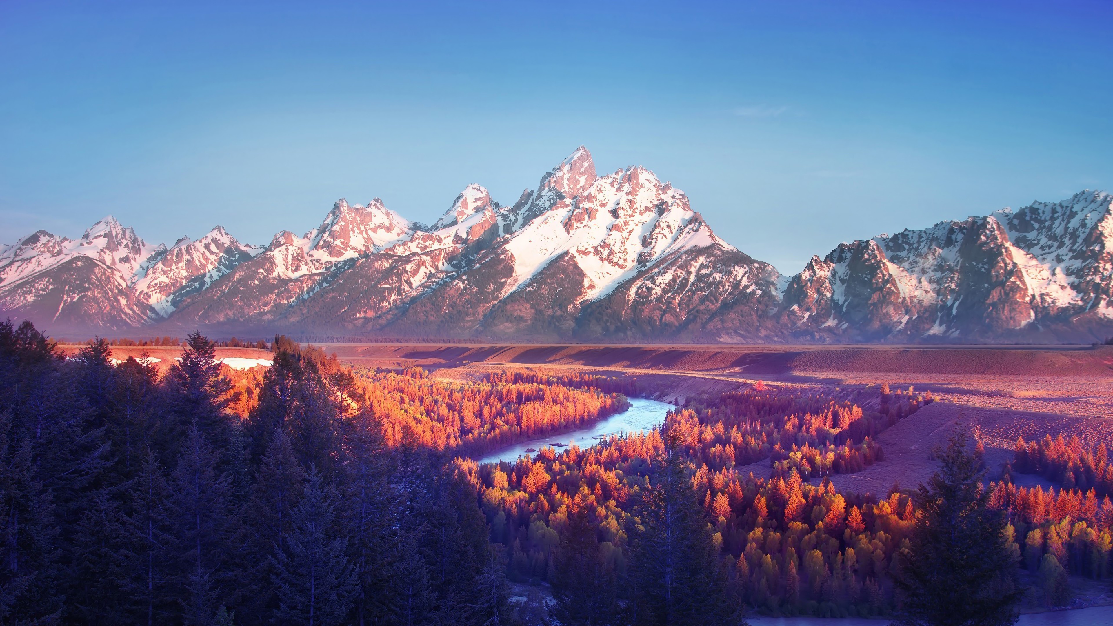 Grand Teton National Park 5K Wallpapers