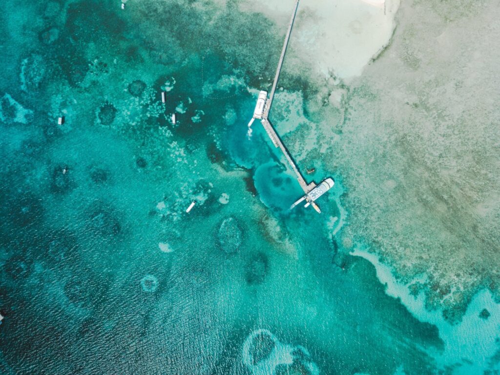 Green Island Drone View Wallpapers