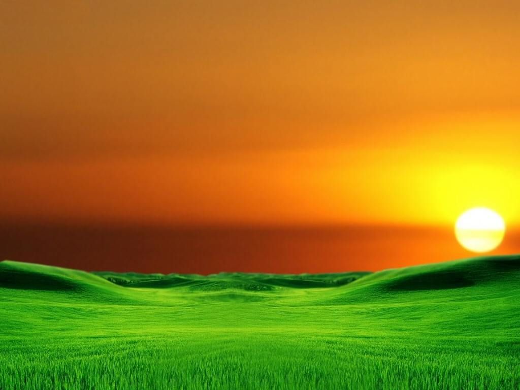 Greeny Landscape Sunrise 2021 Wallpapers