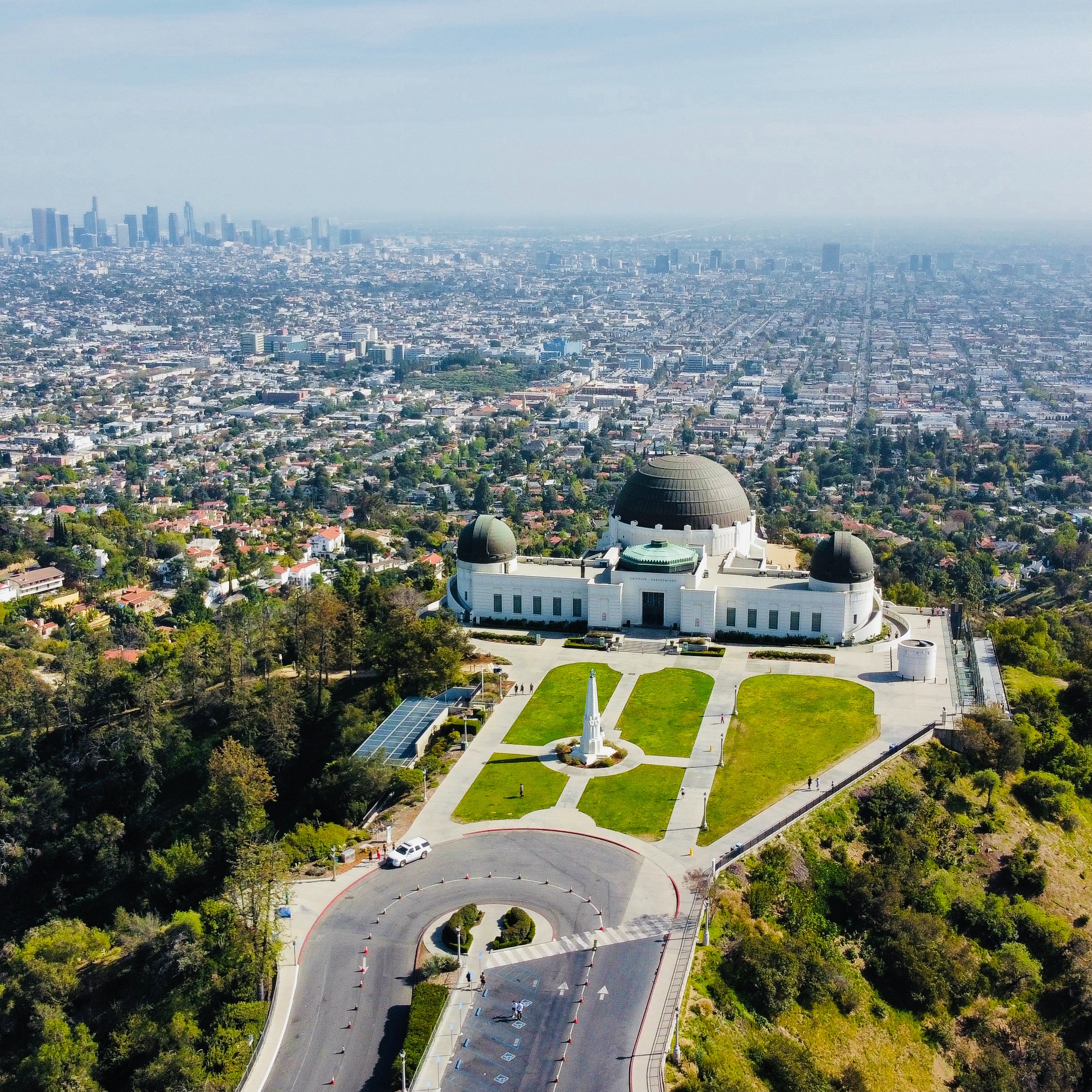 Griffith Park Observatory Landscape 4K Wallpapers