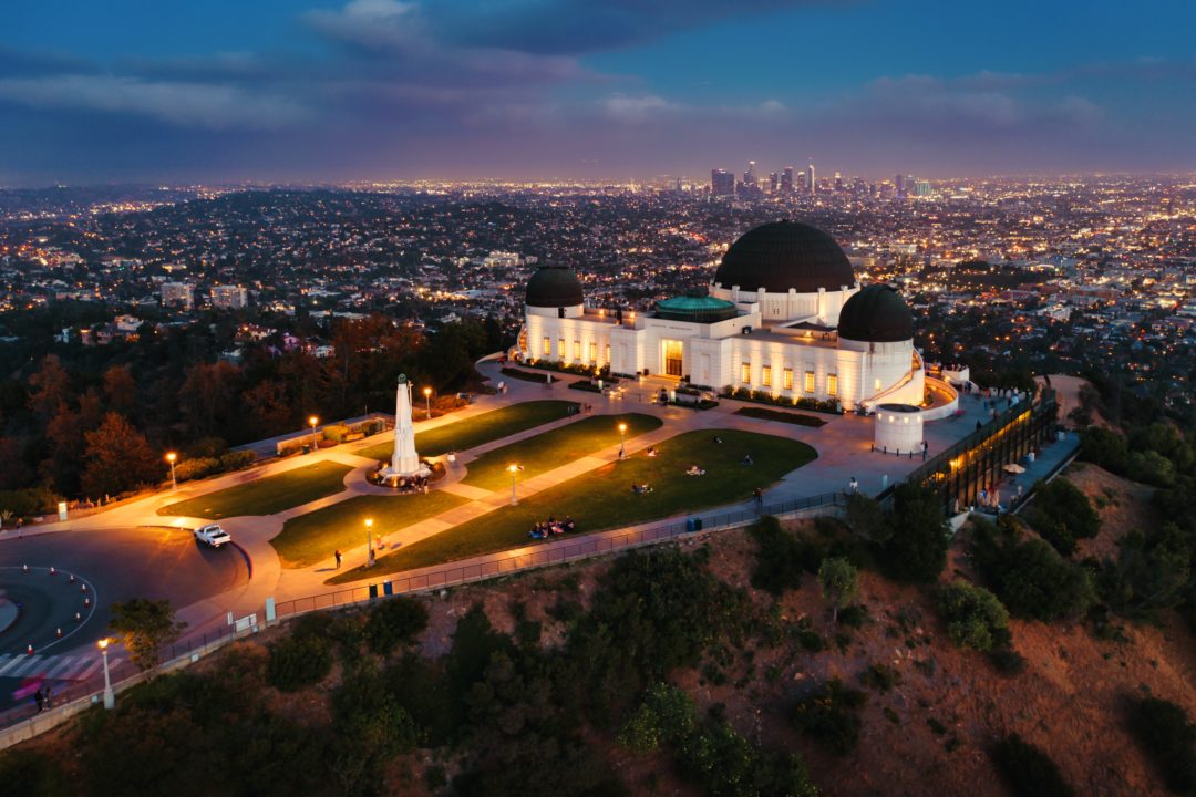 Griffith Park Observatory Landscape 4K Wallpapers