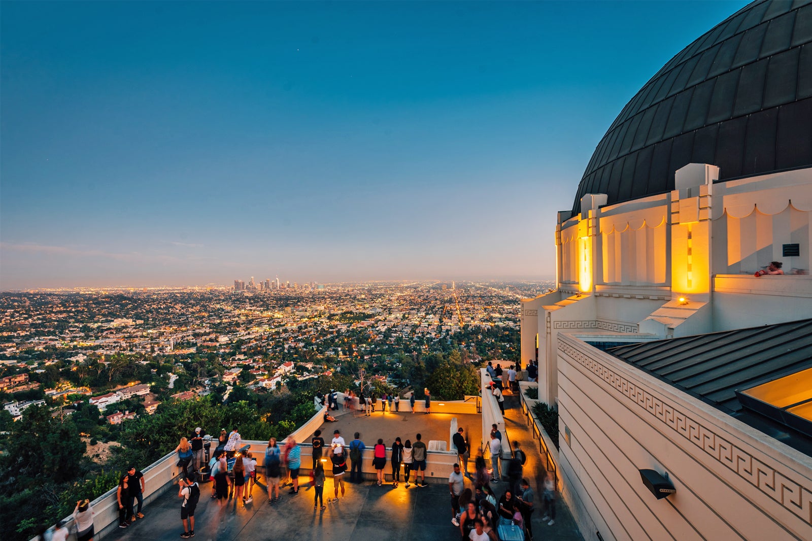 Griffith Park Observatory Landscape 4K Wallpapers