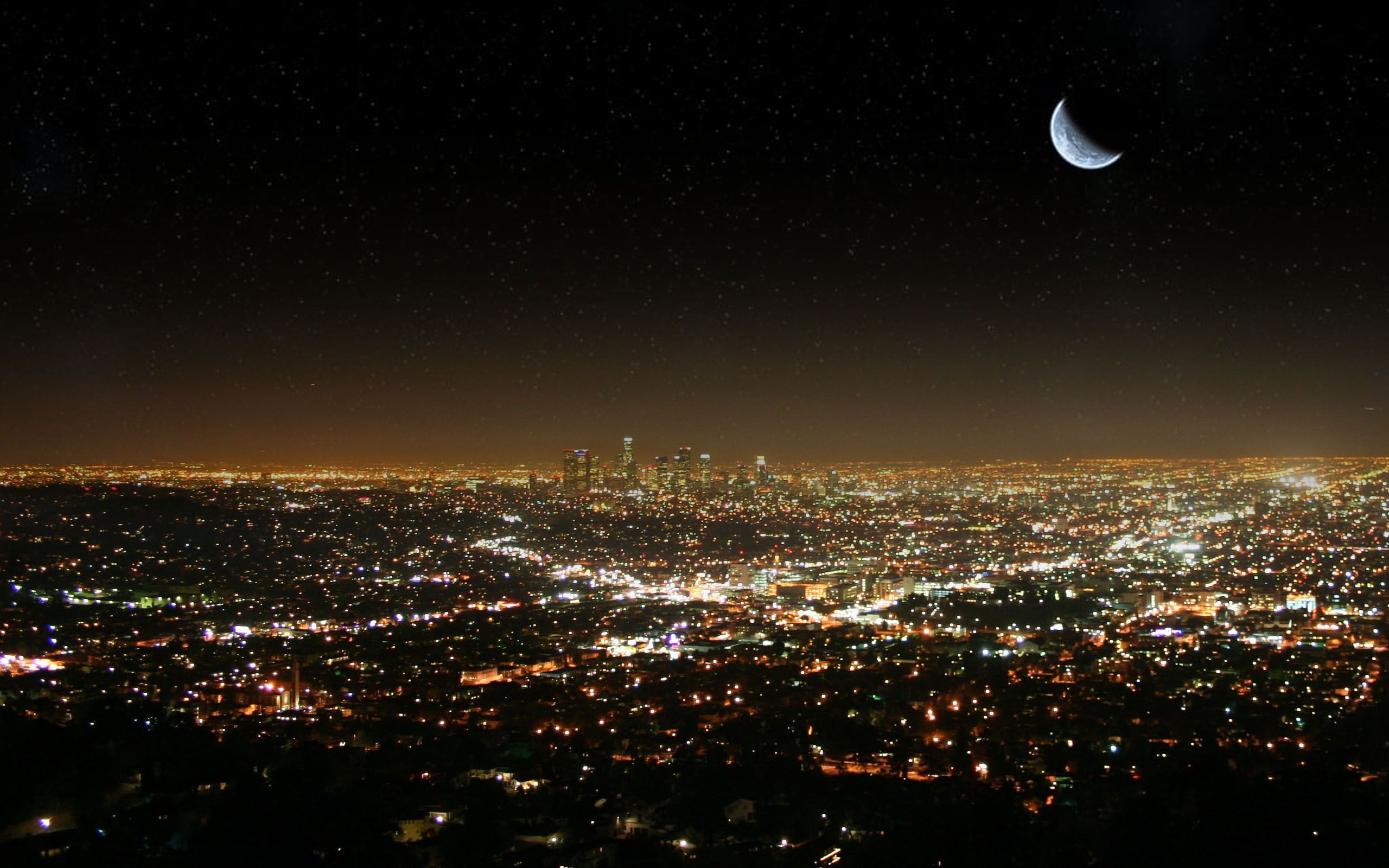 Griffith Park Observatory Landscape 4K Wallpapers