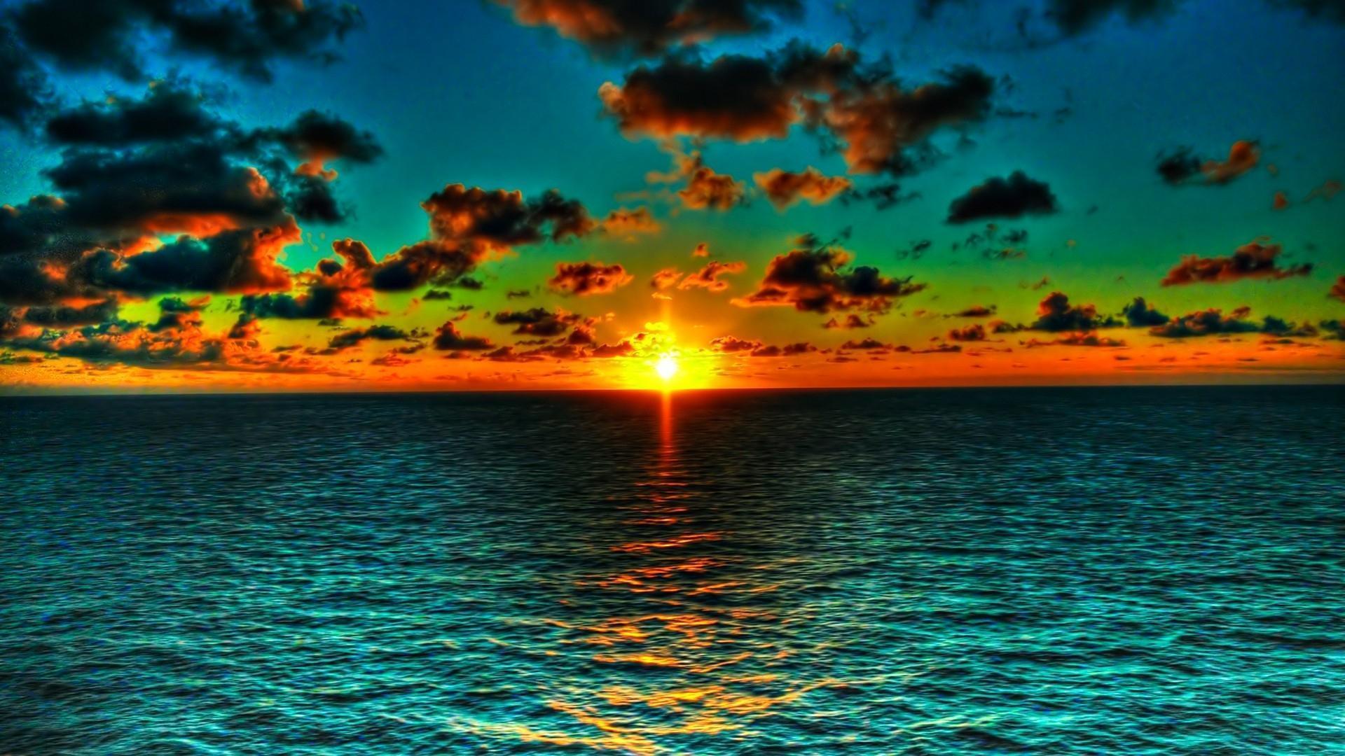 Hd Ocean Sunset Photography Wallpapers