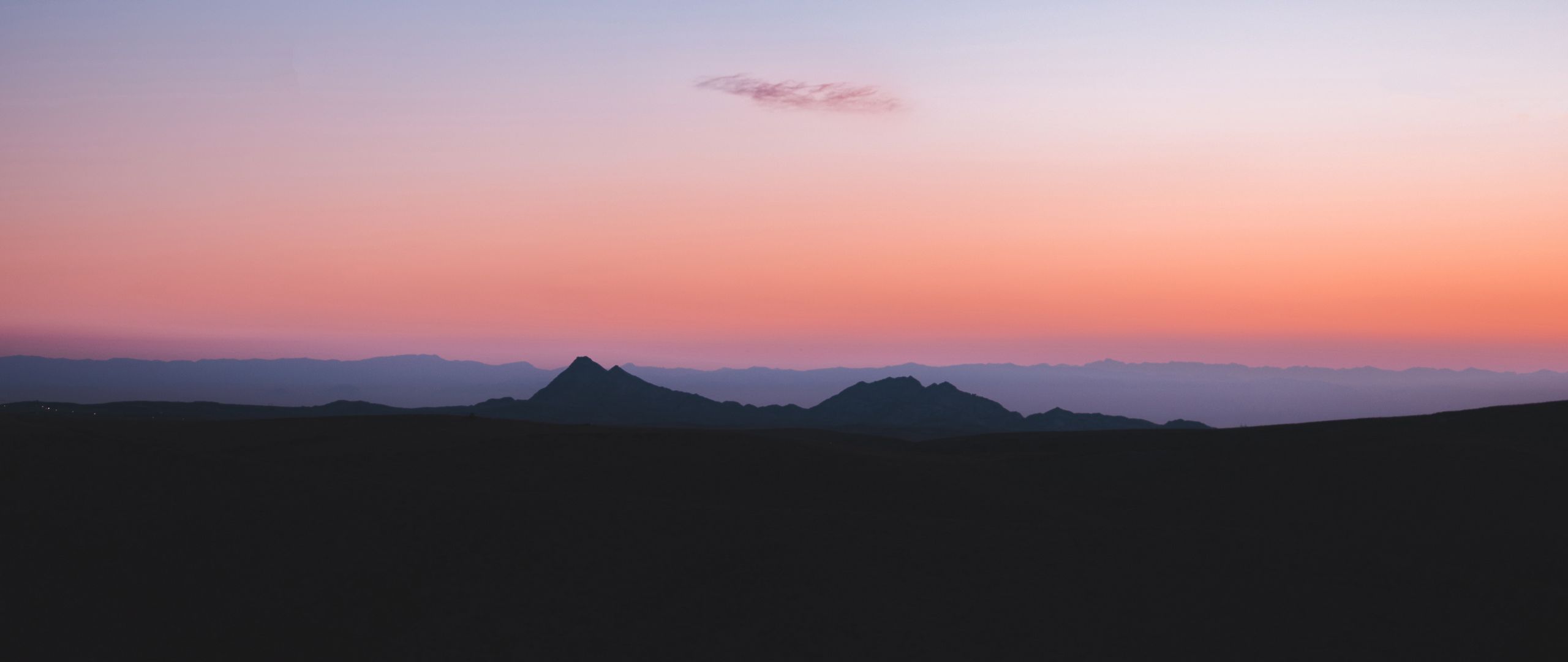 Hill Horizon Sunset Wallpapers