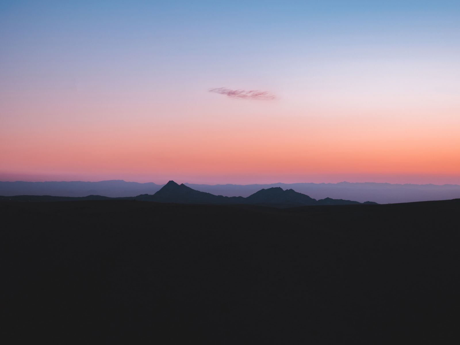 Hill Horizon Sunset Wallpapers