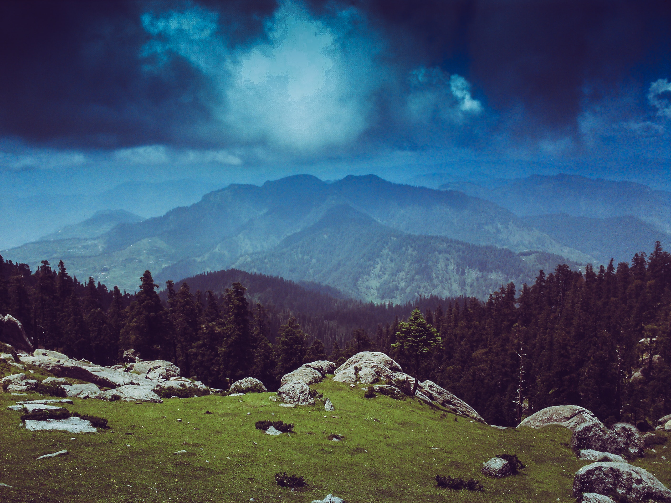 Himalayas Cloudy Mountains Top Wallpapers