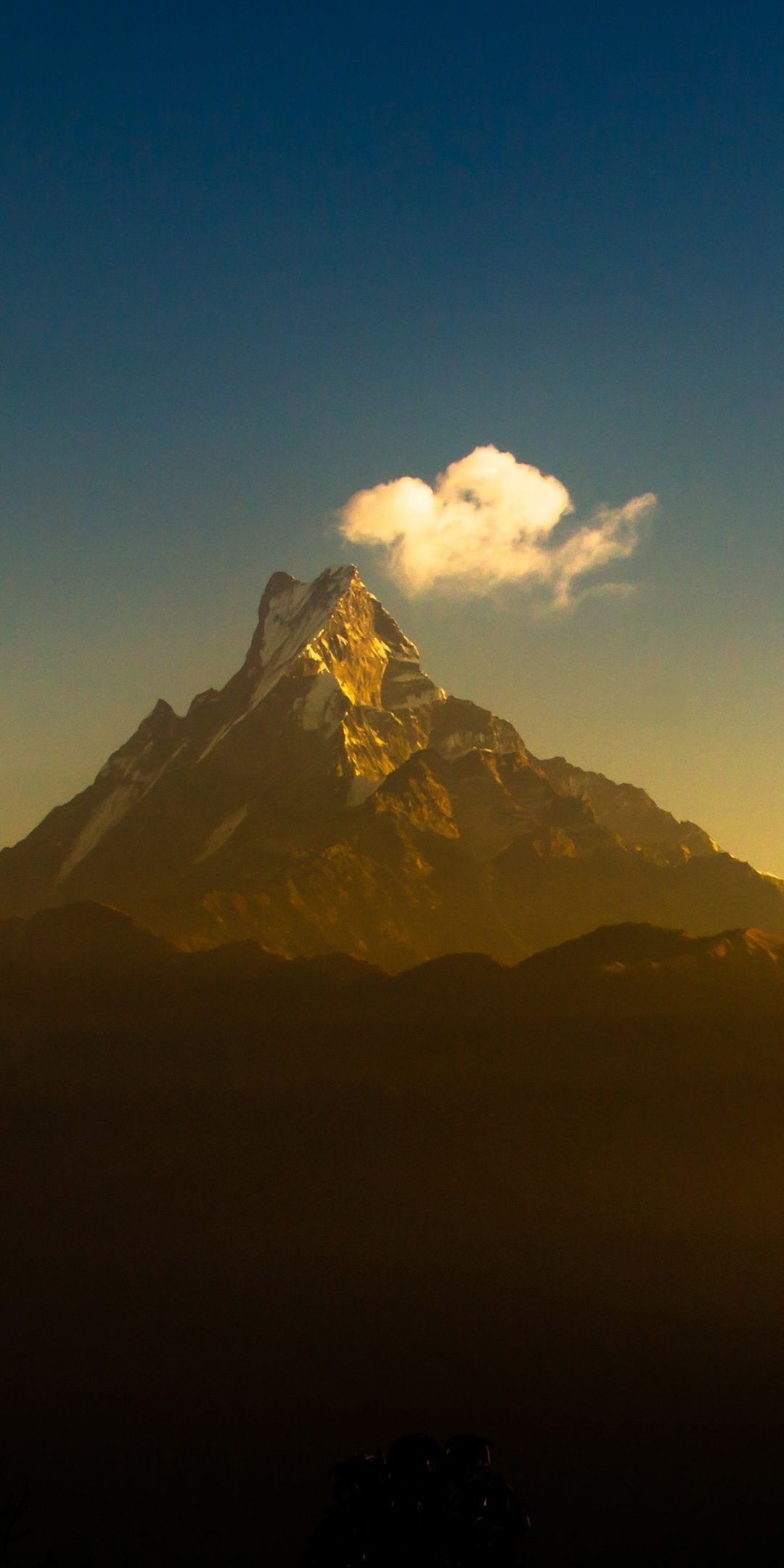 Himalayas Cloudy Mountains Top Wallpapers